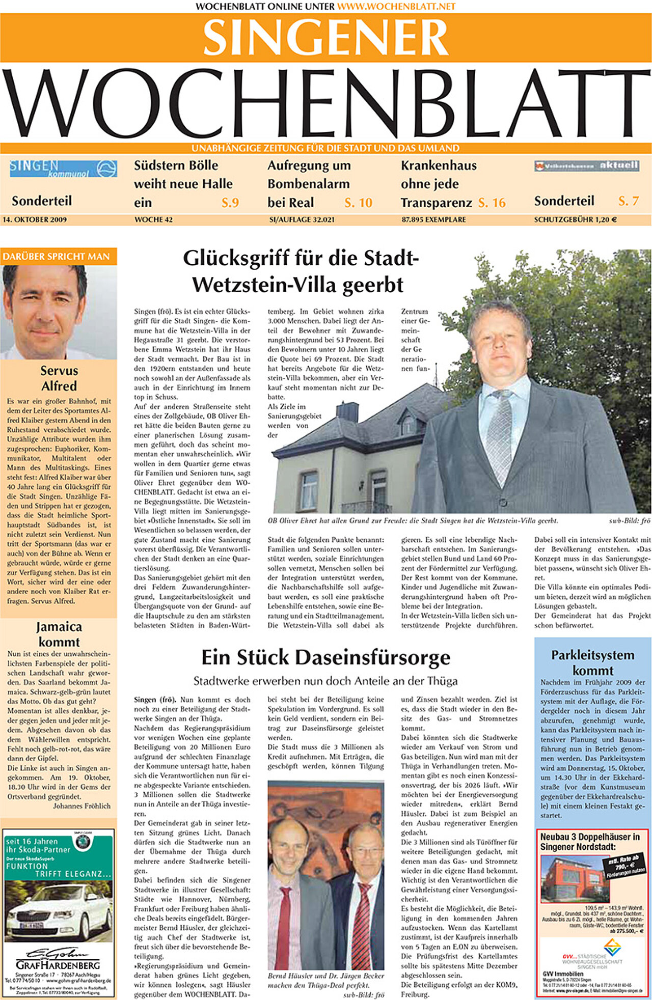 Ausgabe 42 vom 21. Oktober 2009