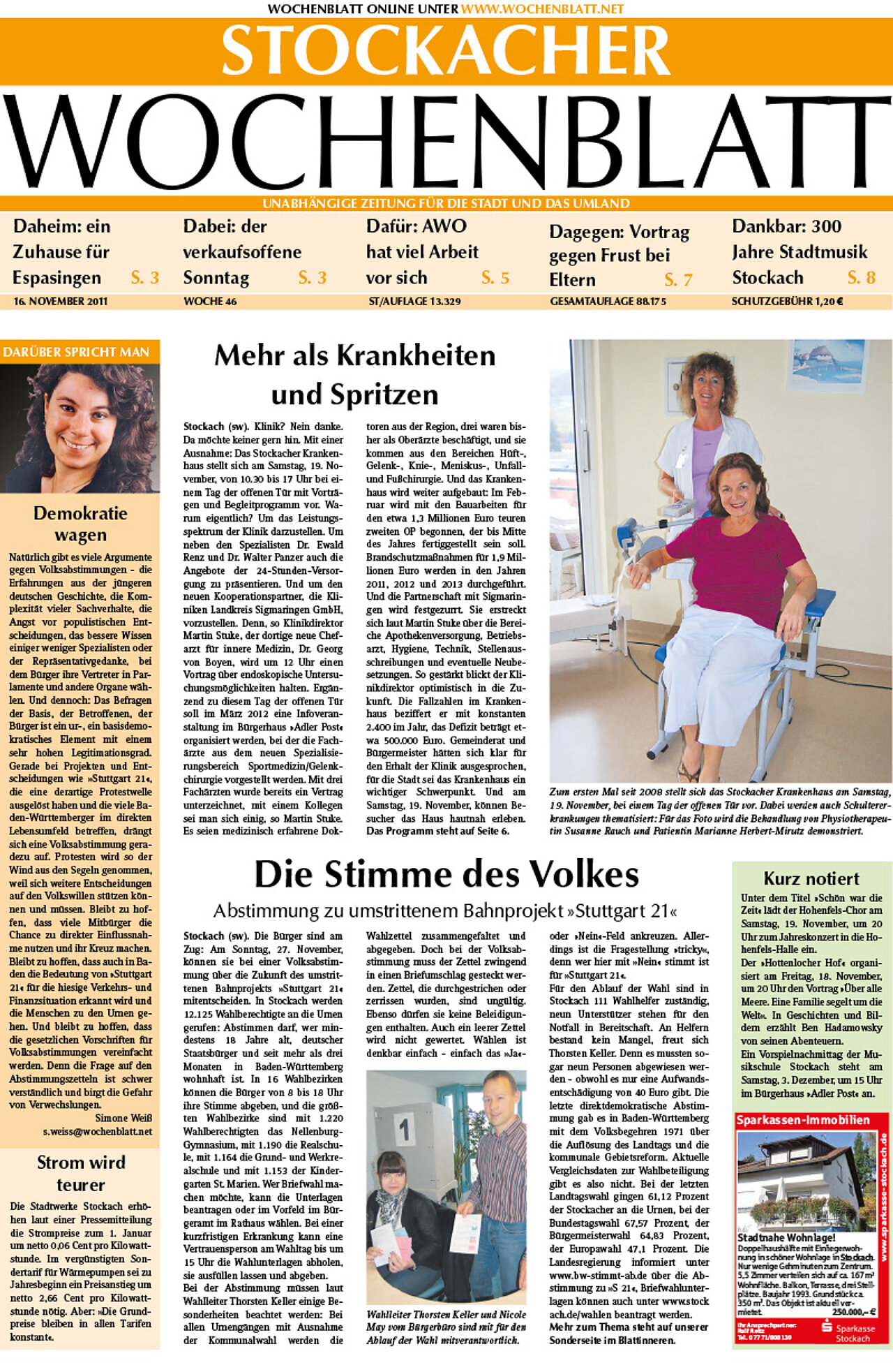Ausgabe 46 vom 16. November 2011