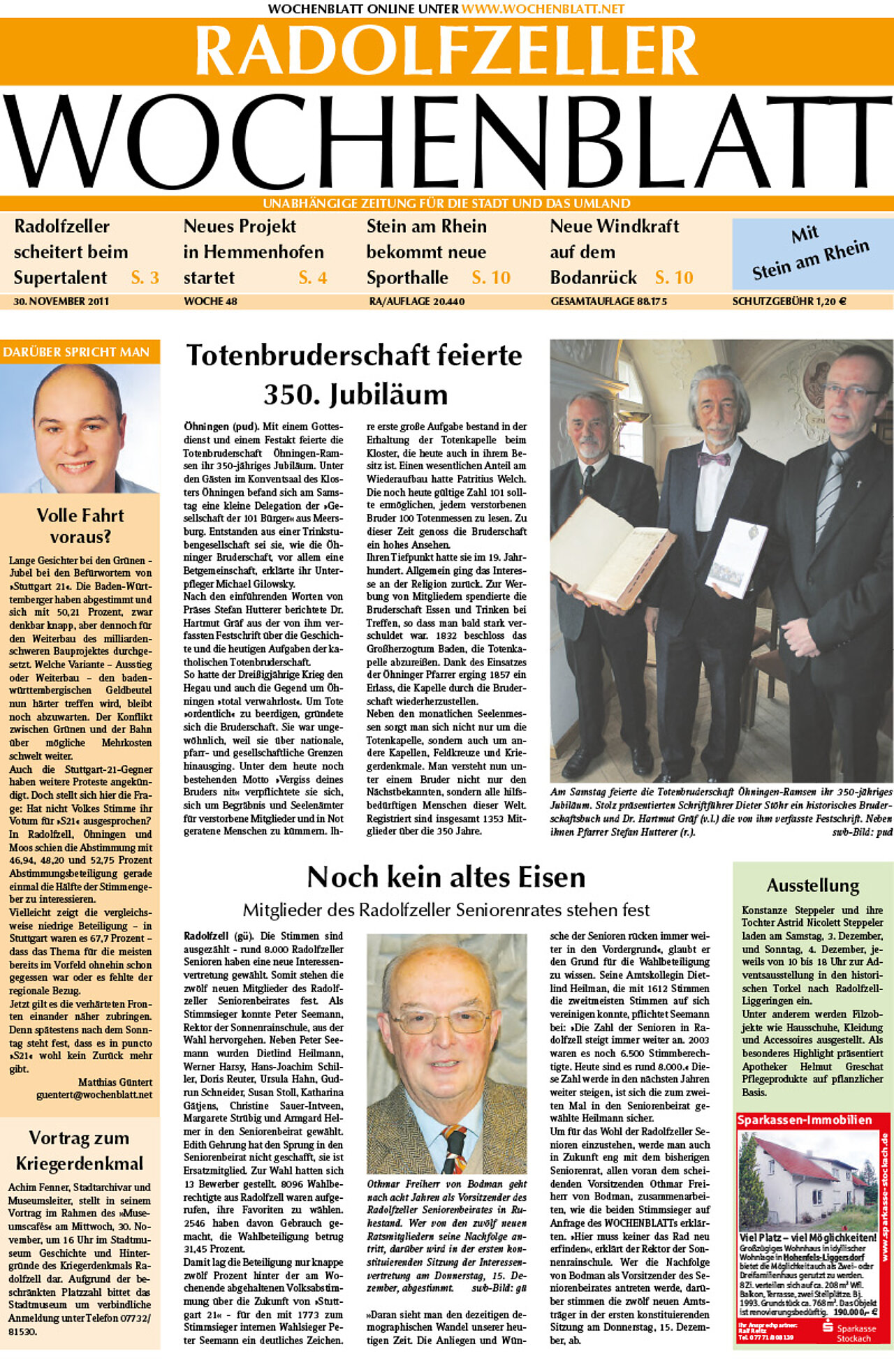Ausgabe 48 vom 30. November 2011