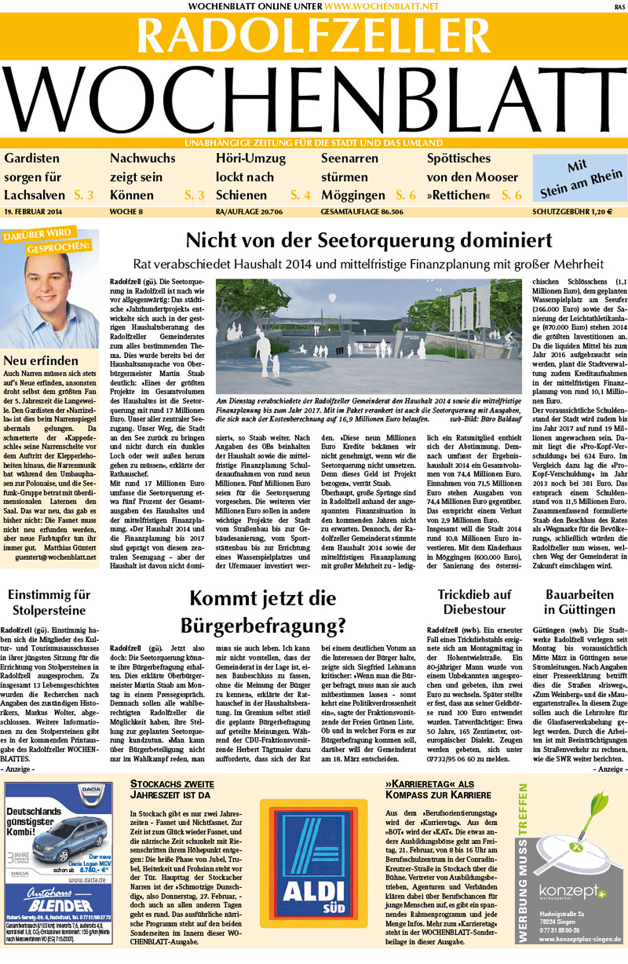 Ausgabe 08 vom 19. Februar 2014