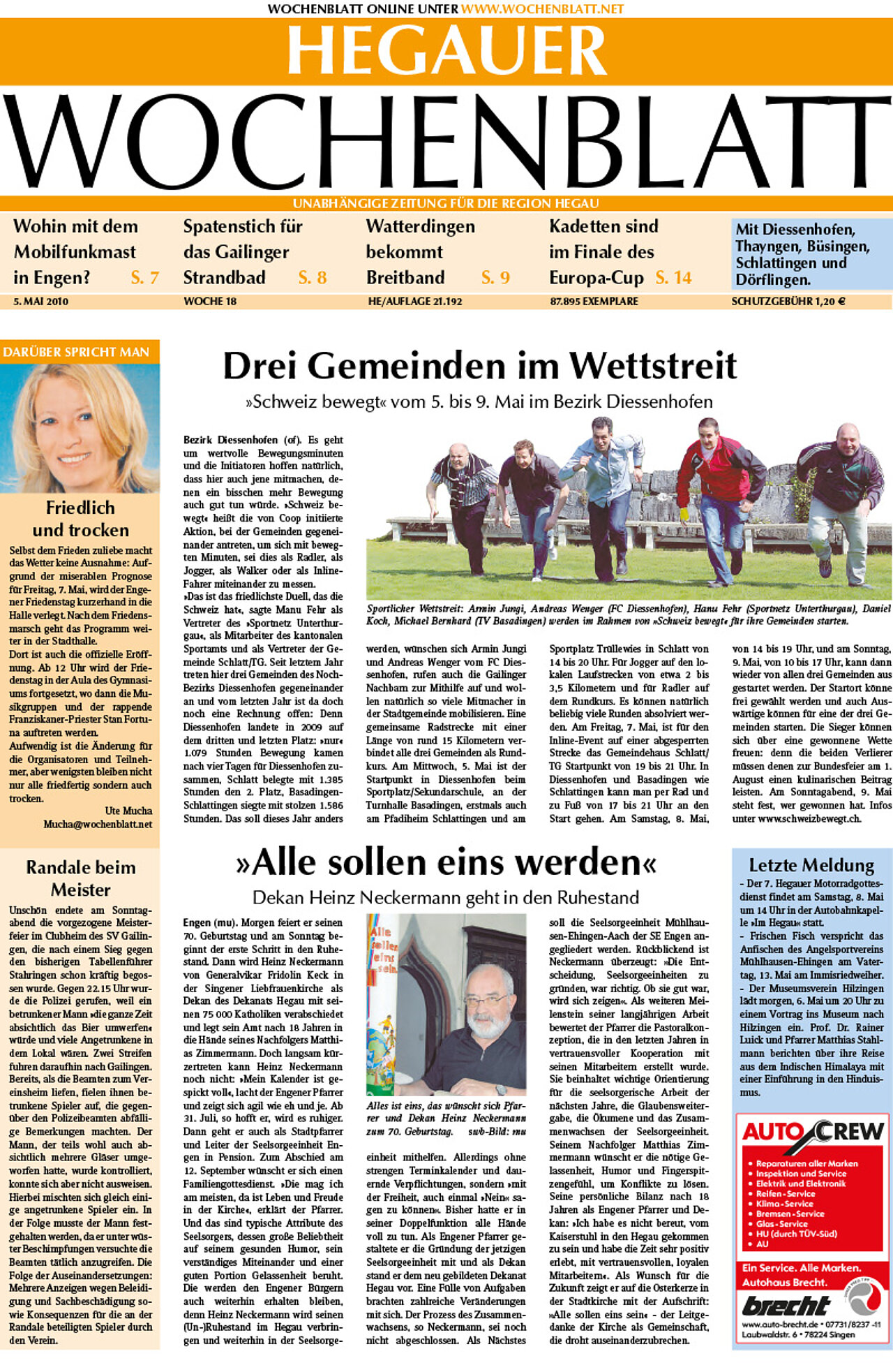 Ausgabe 18 vom 05. Mai 2010