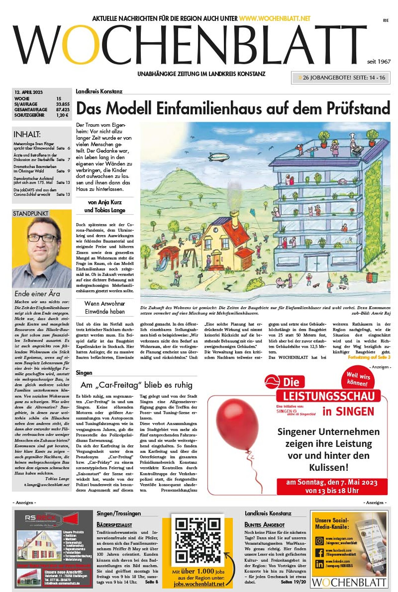 Ausgabe 15 vom 12. April 2023