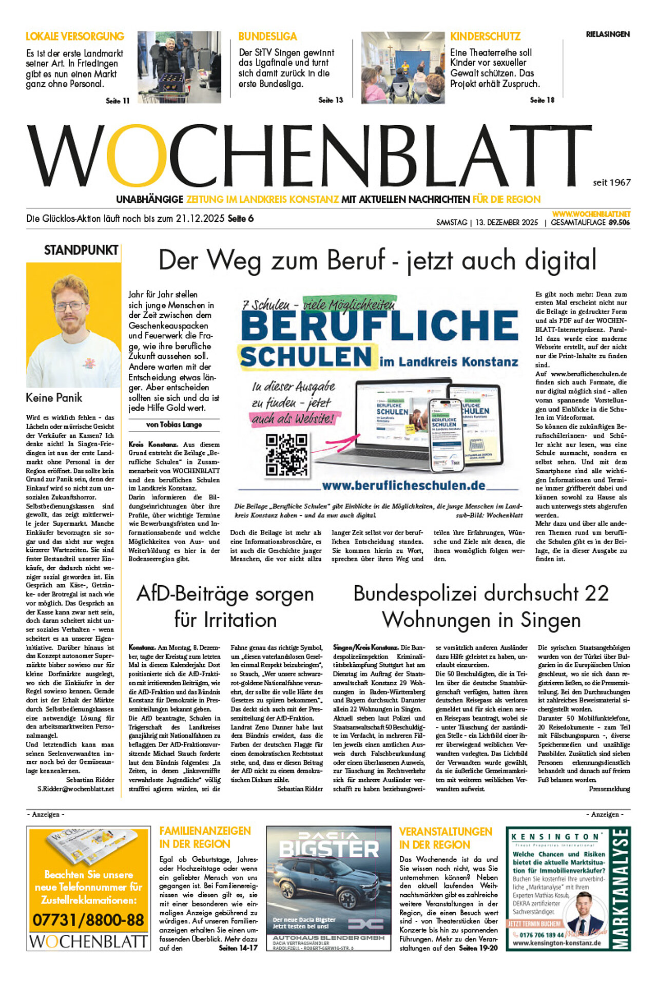 Ausgabe 50 vom 13. Dezember 2025