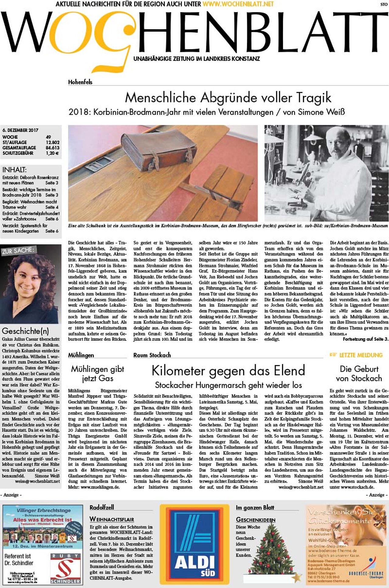 Ausgabe 49 vom 06. Dezember 2017
