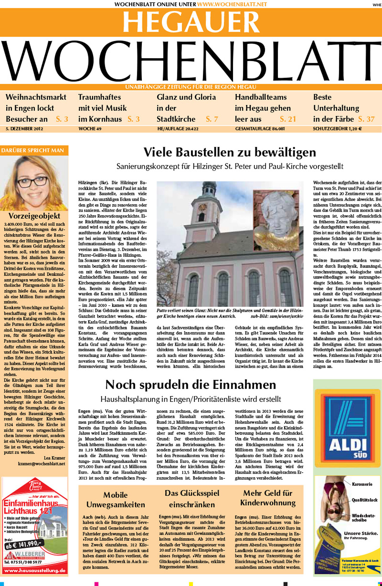 Ausgabe 49 vom 05. Dezember 2012
