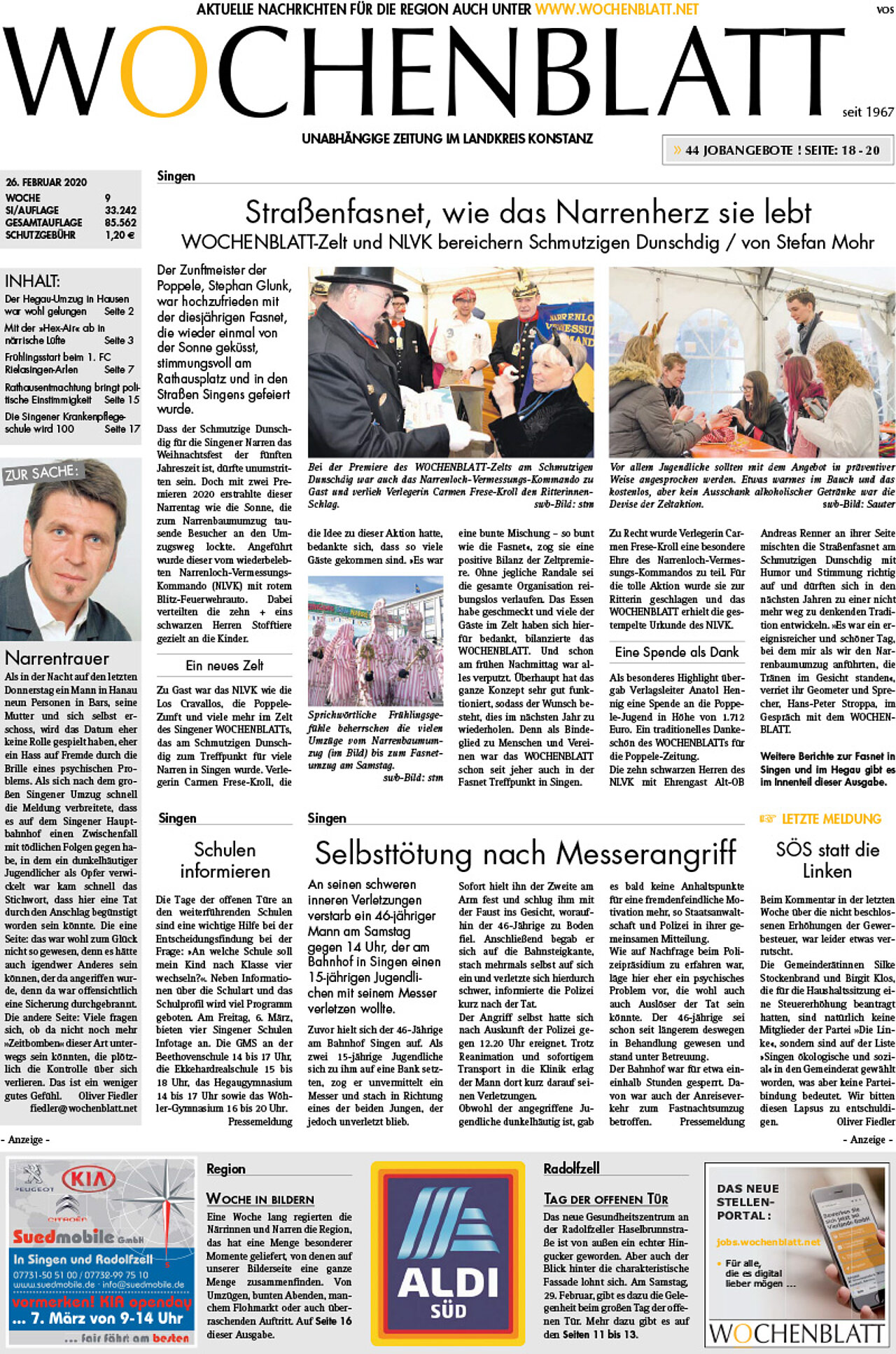 Ausgabe 09 vom 26. Februar 2020