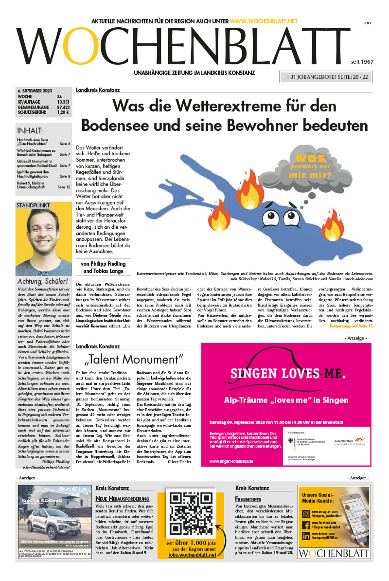 Ausgabe 36 vom 06. September 2023