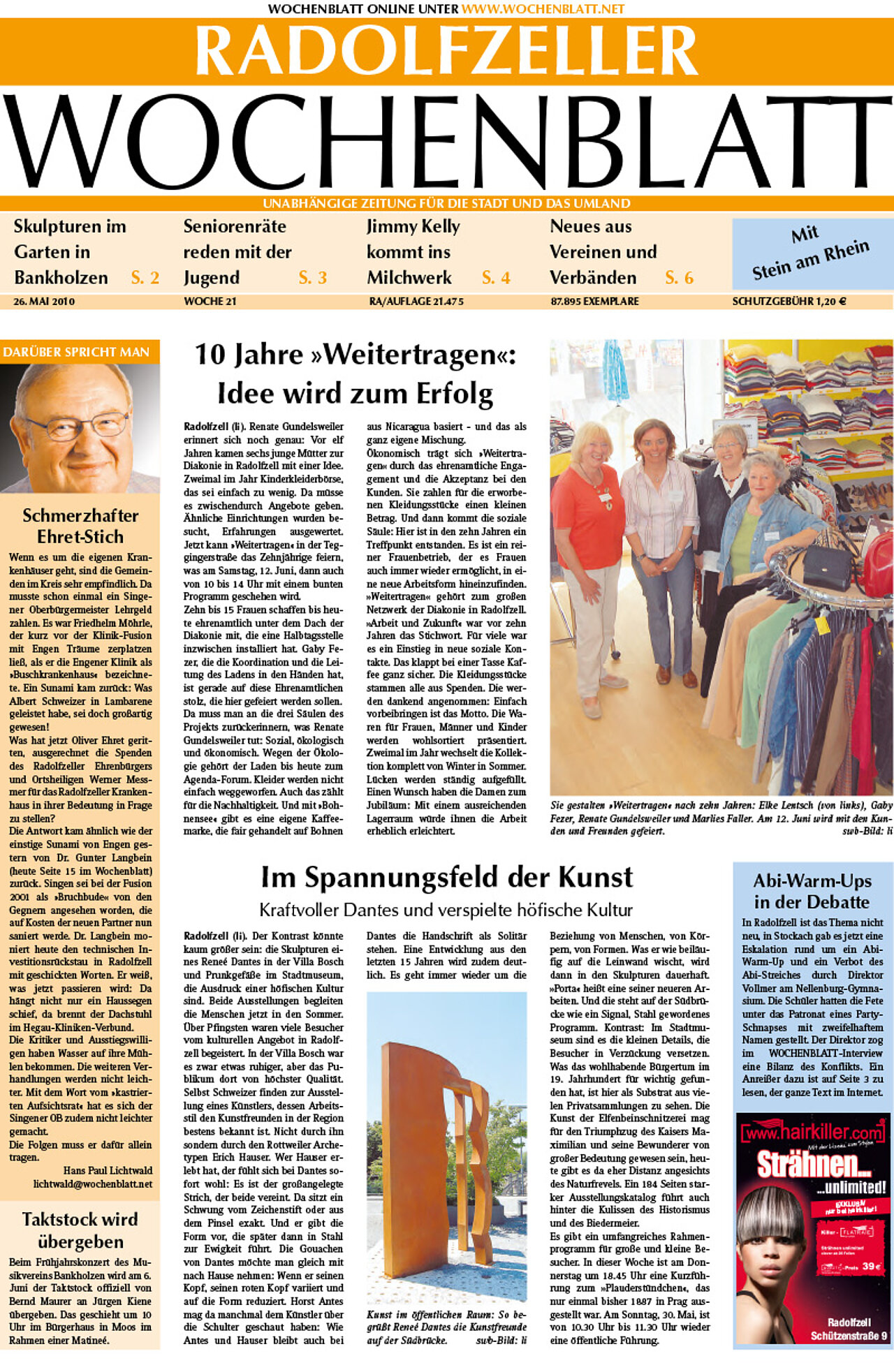 Ausgabe 21 vom 26. Mai 2010