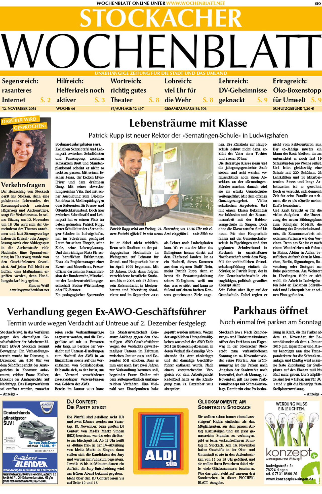 Ausgabe 46 vom 12. November 2014