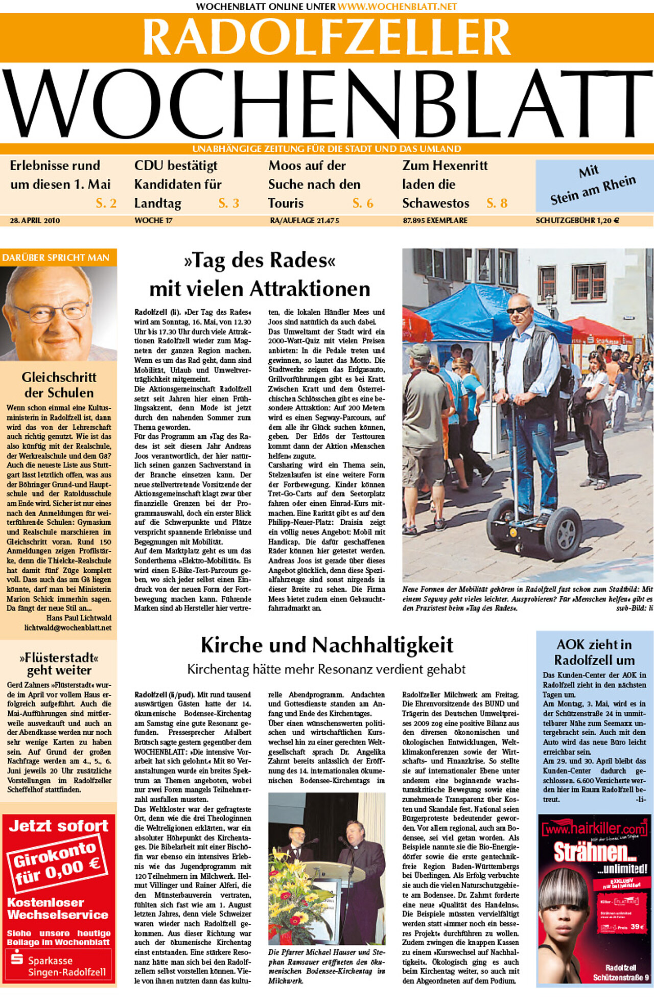 Ausgabe 17 vom 28. April 2010