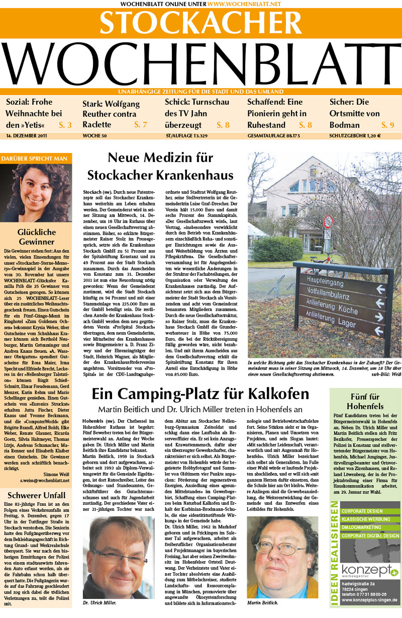 Ausgabe 50 vom 14. Dezember 2011