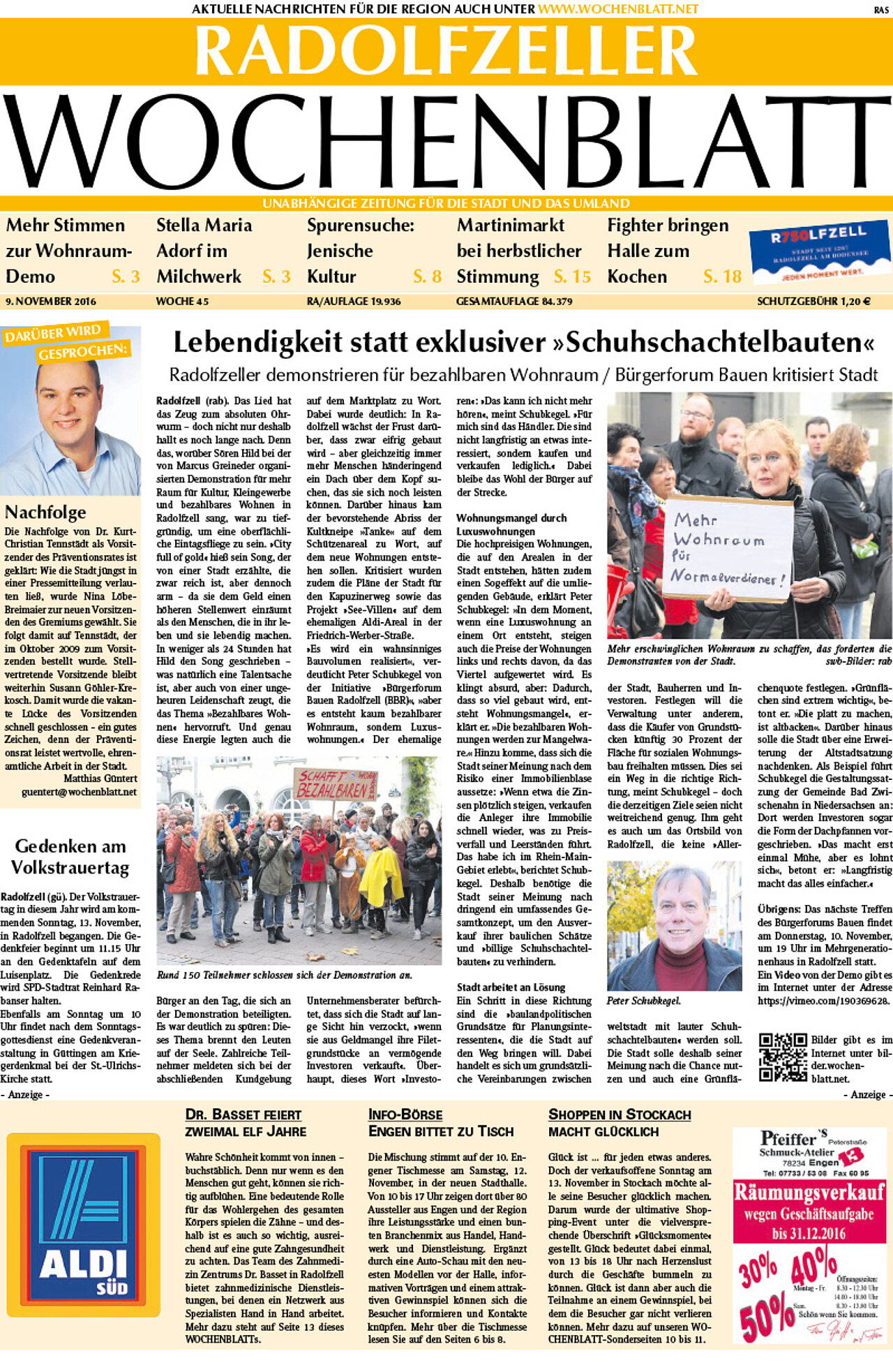 Ausgabe 45 vom 09. November 2016