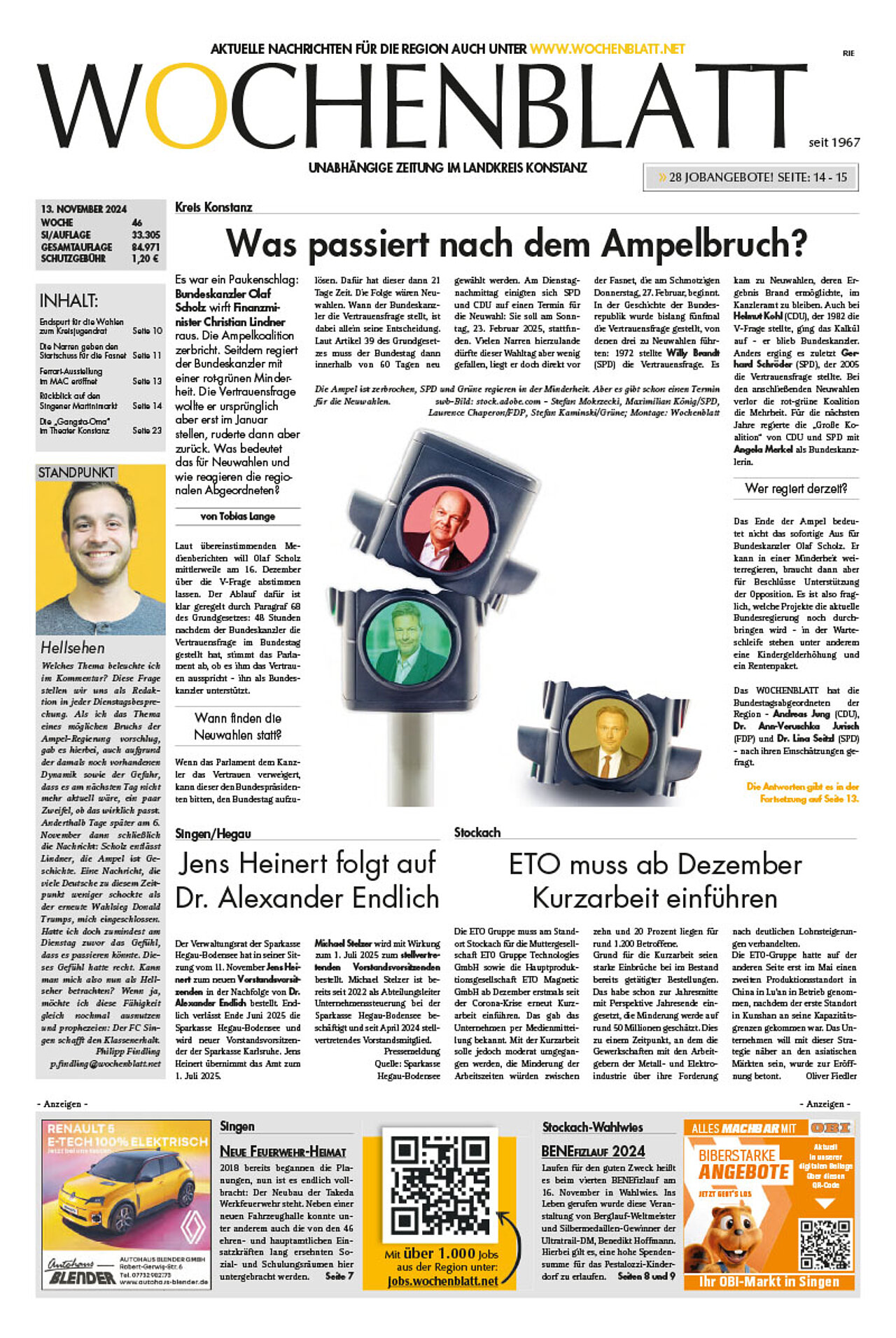 Ausgabe 46 vom 13. November 2024