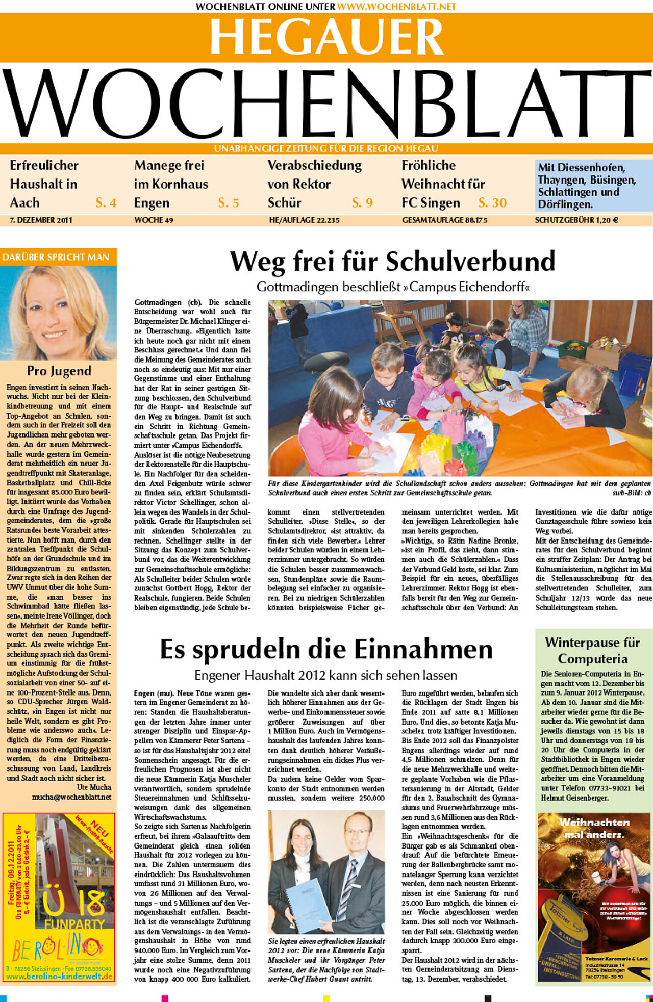 Ausgabe 49 vom 07. Dezember 2011