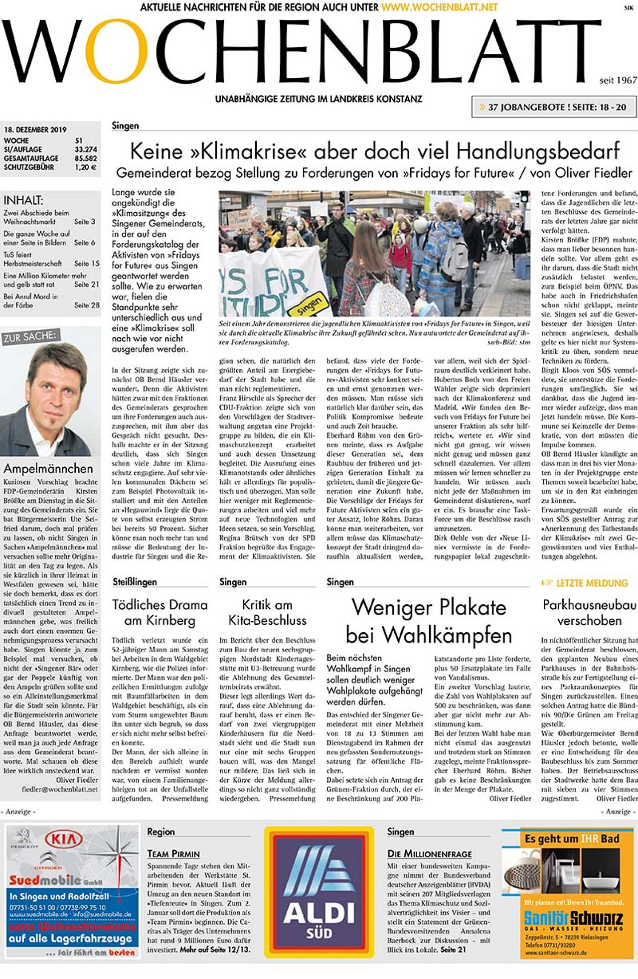 Ausgabe 51 vom 18. Dezember 2019