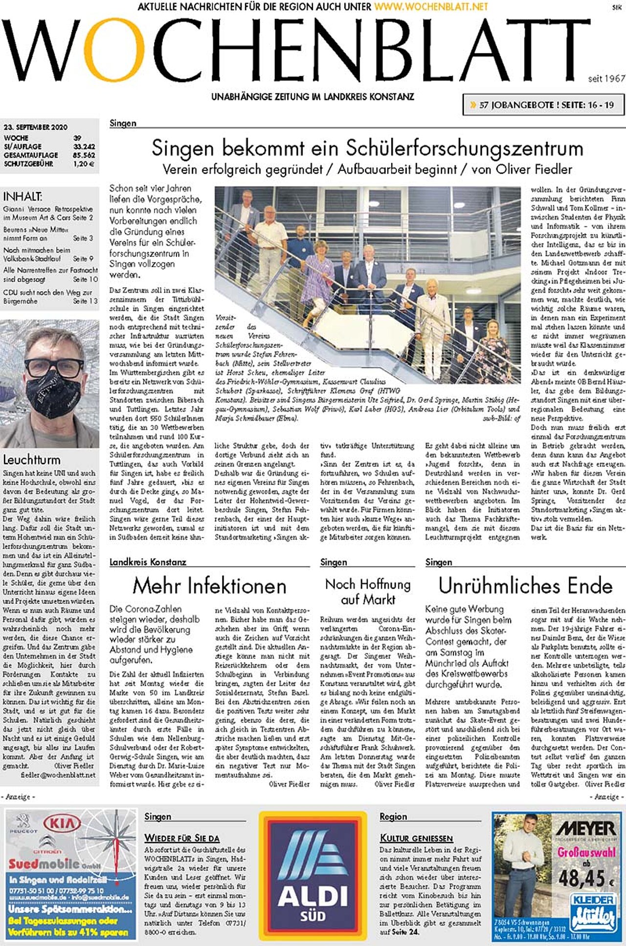 Ausgabe 39 vom 23. September 2020