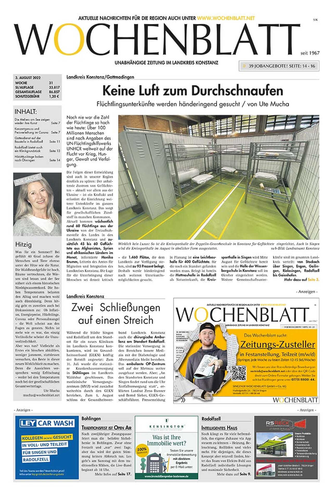 Ausgabe 31 vom 03. August 2022