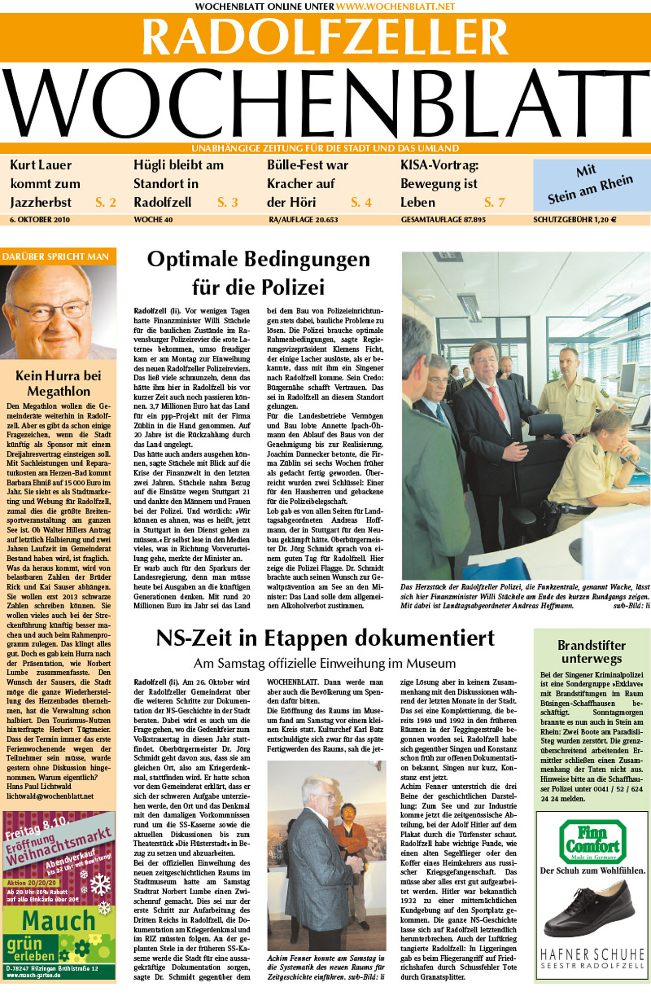 Ausgabe 40 vom 06. Oktober 2010