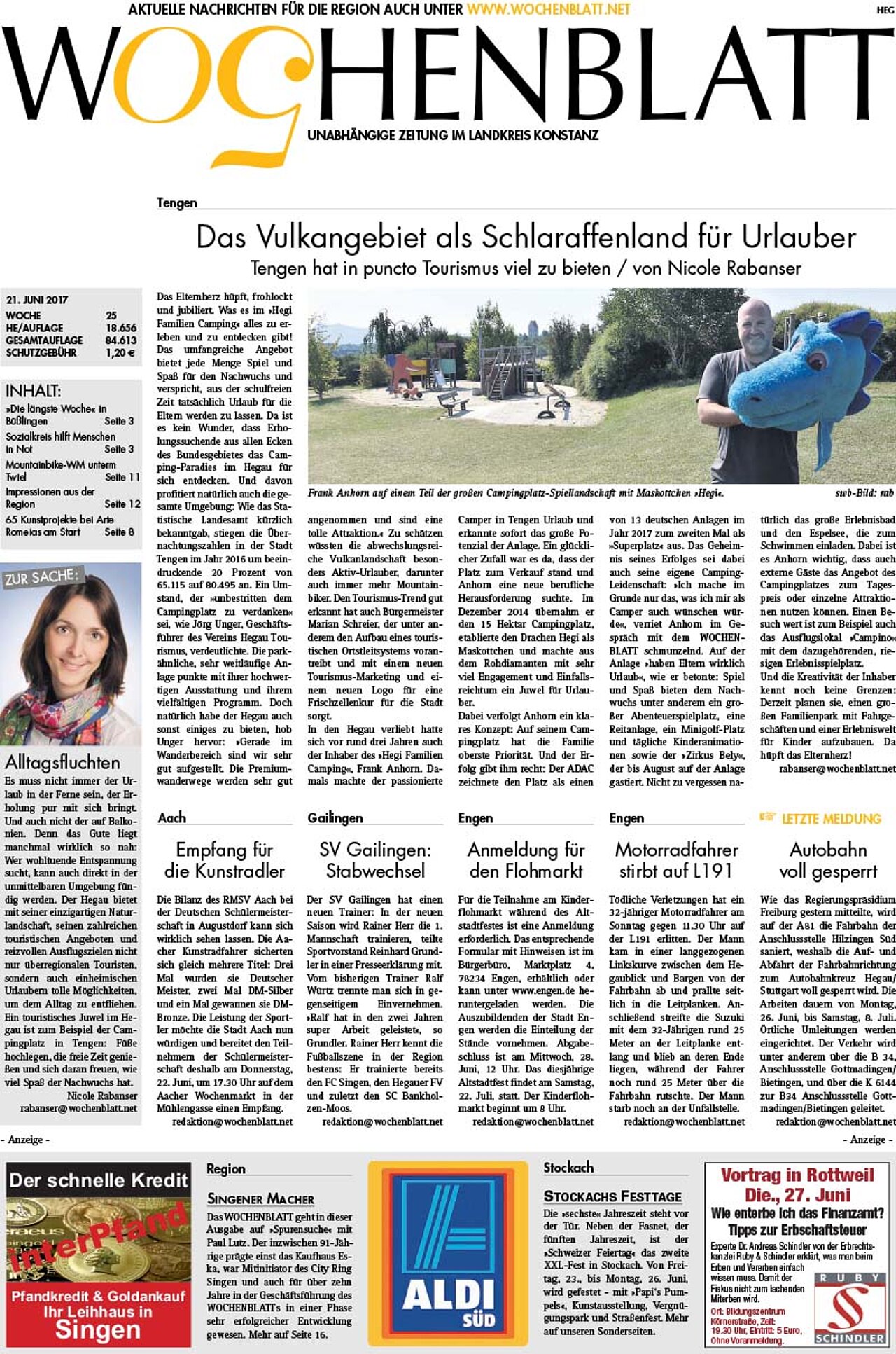 Ausgabe 25 vom 21. Juni 2017