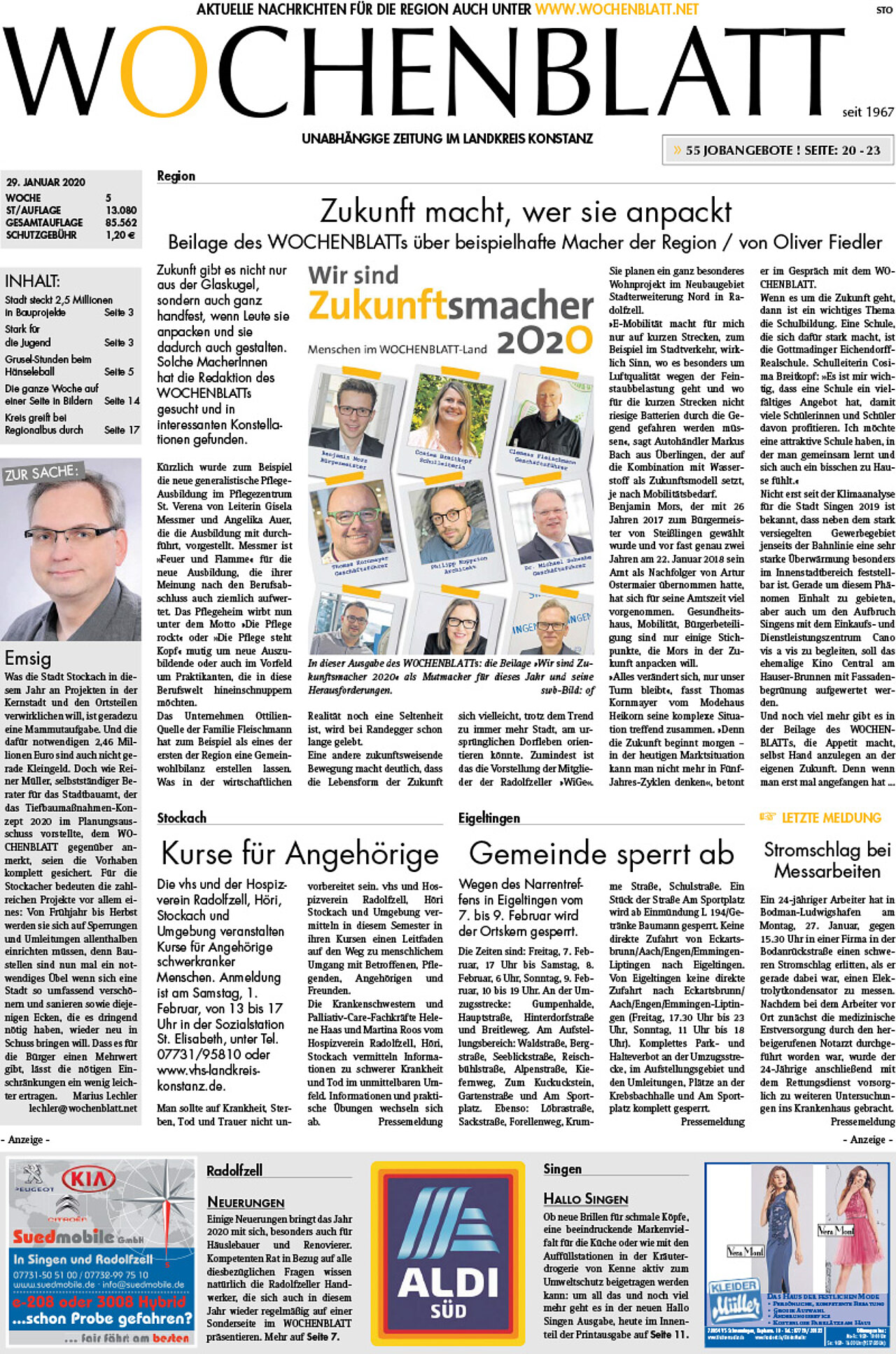 Ausgabe 05 vom 29. Januar 2020