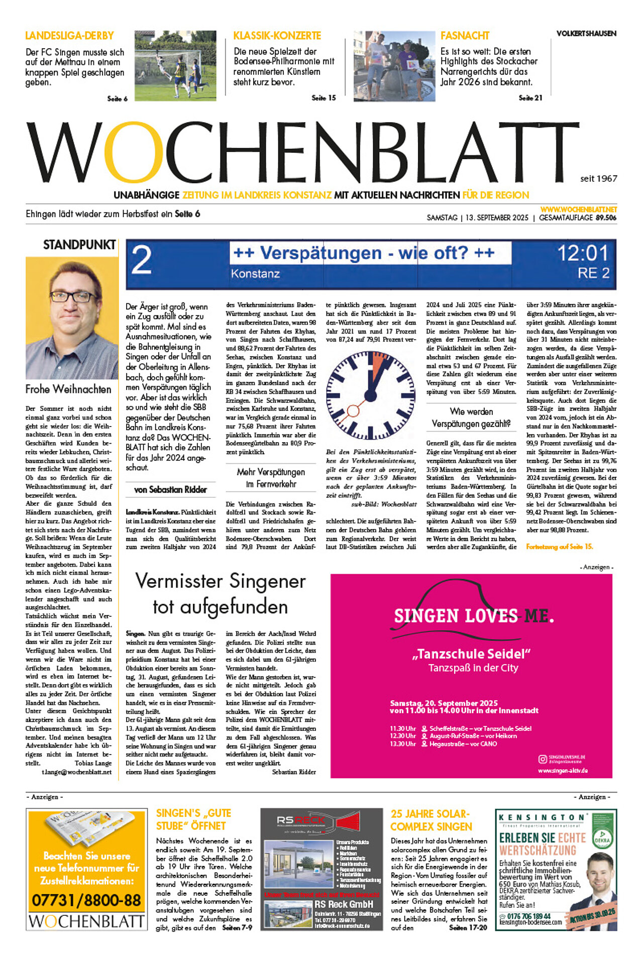 Ausgabe 37 vom 13. September 2025