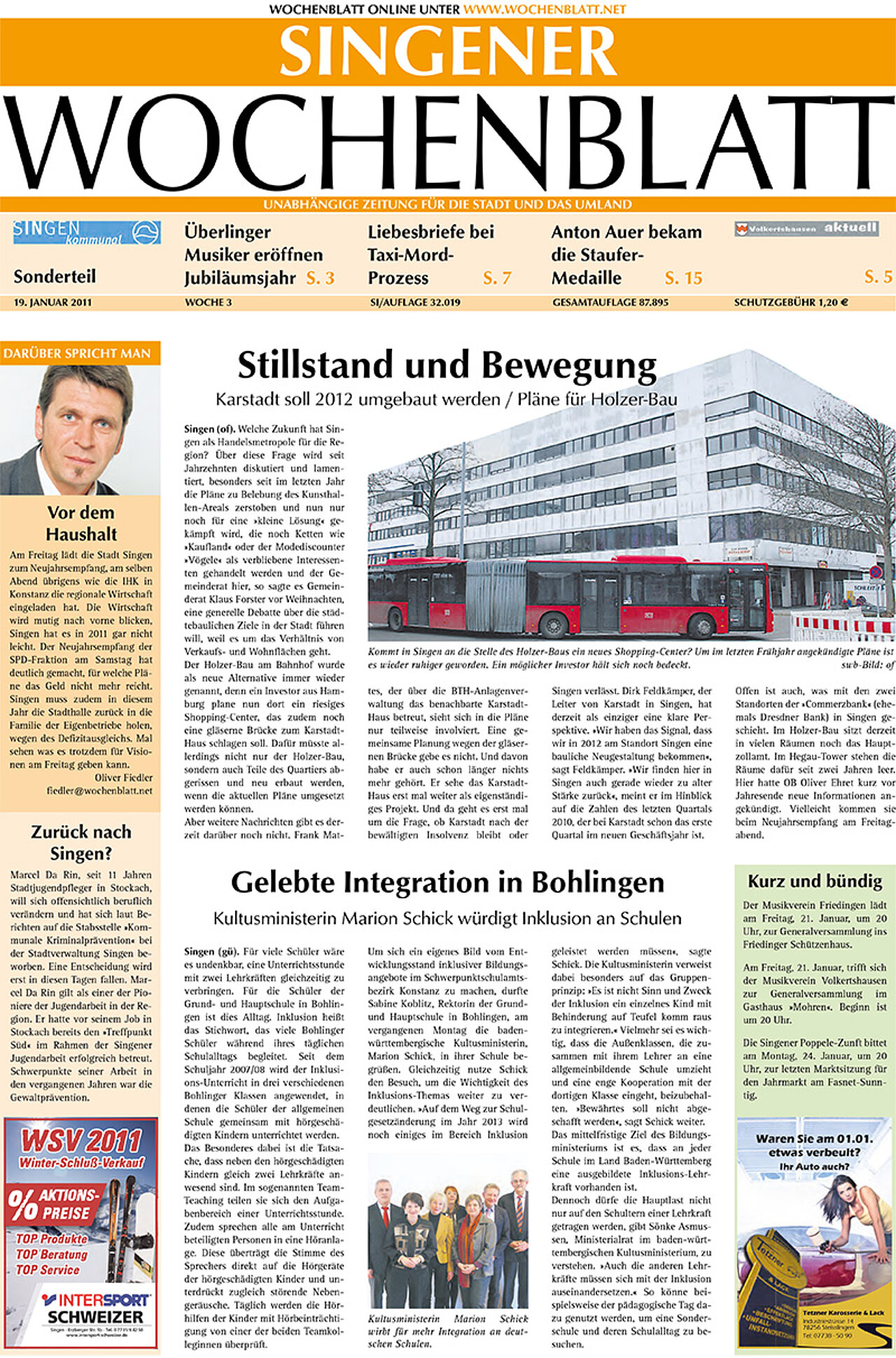 Ausgabe 03 vom 19. Januar 2011
