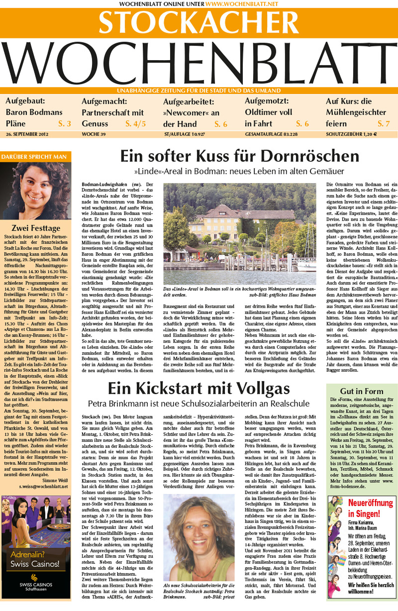 Ausgabe 39 vom 26. September 2012