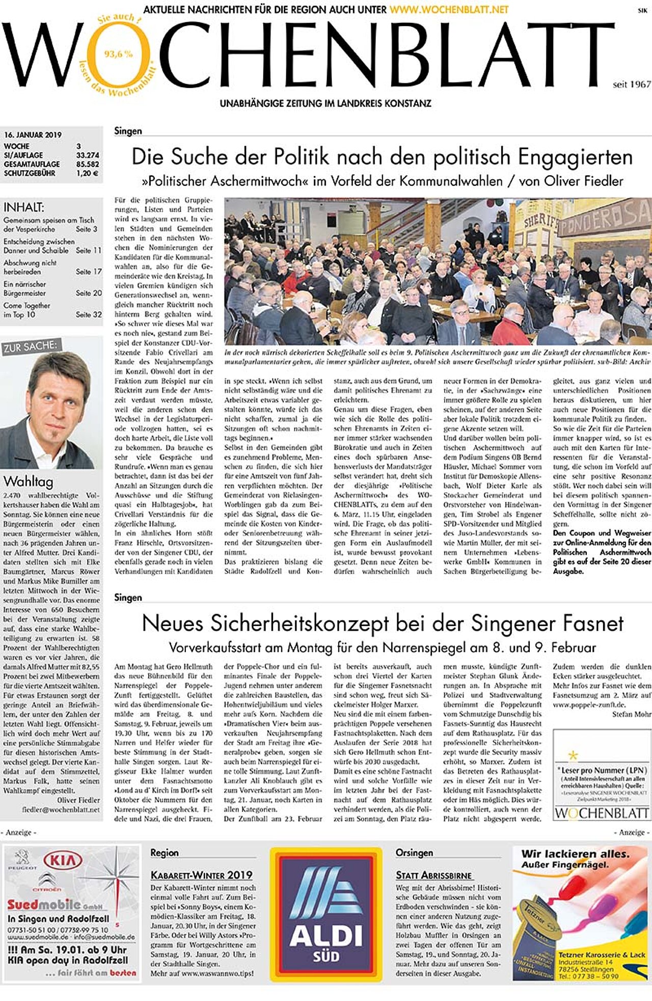 Ausgabe 03 vom 16. Januar 2019