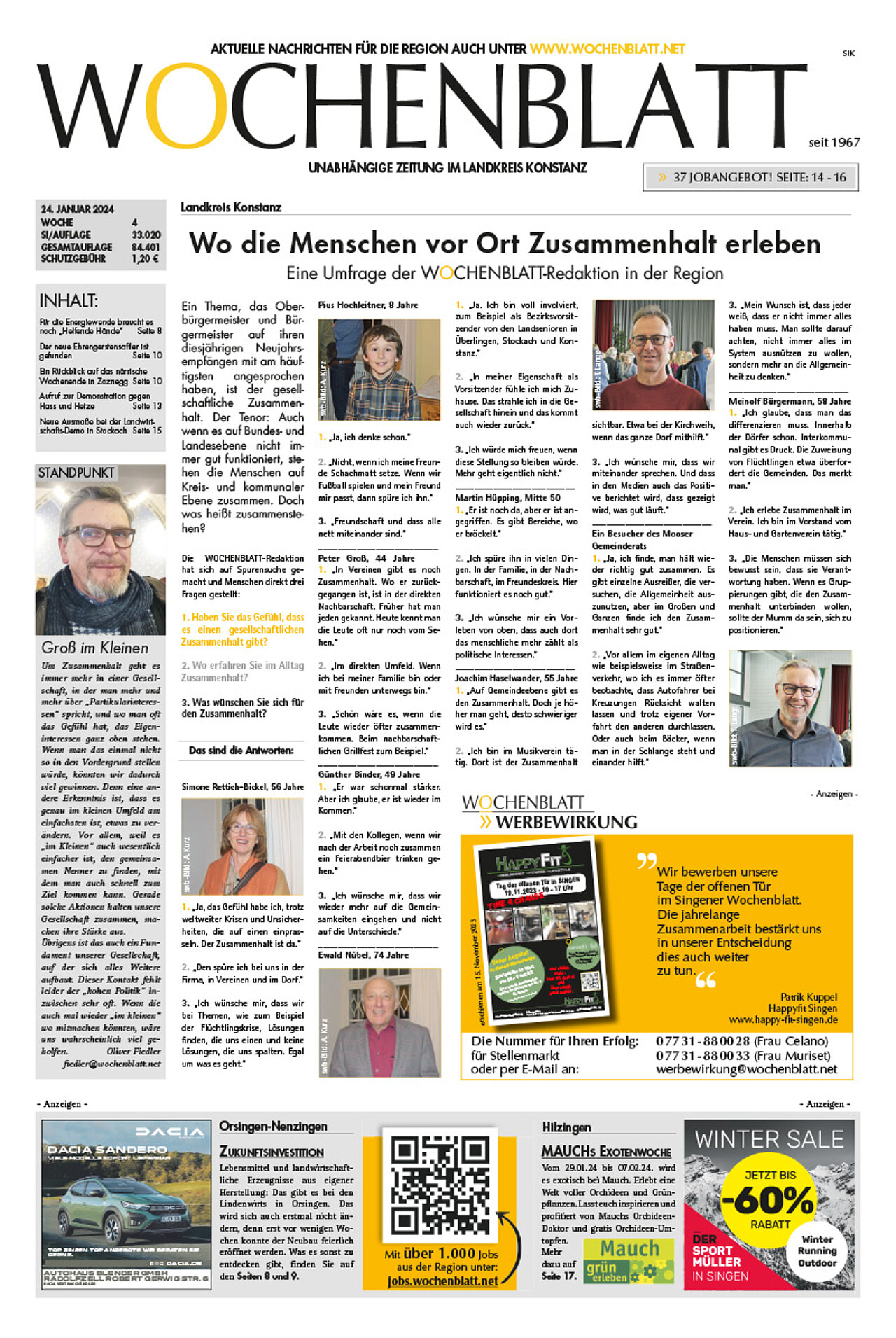 Ausgabe 4 vom 24. Januar 2024