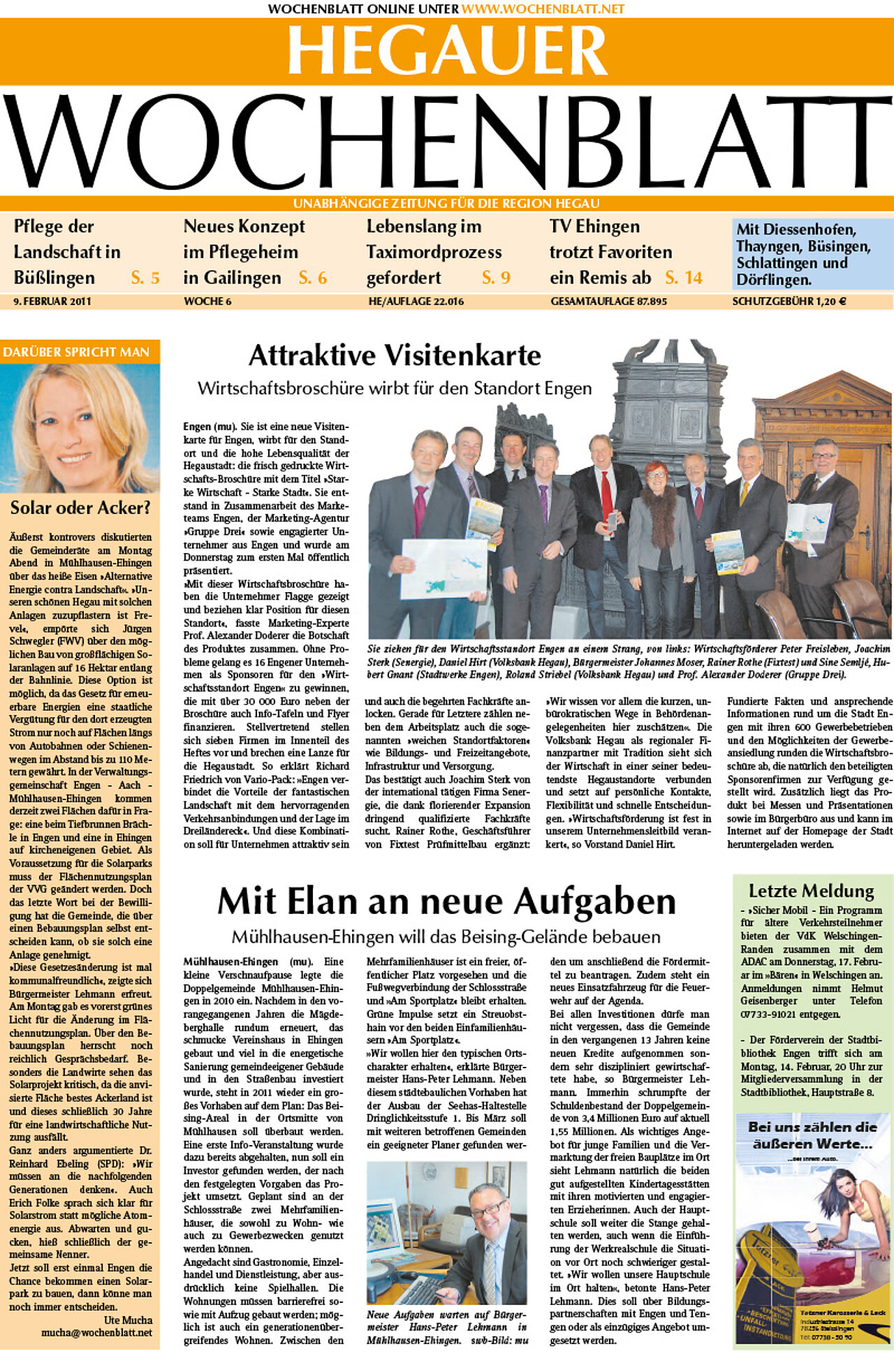 Ausgabe 06 vom 09. Februar 2011