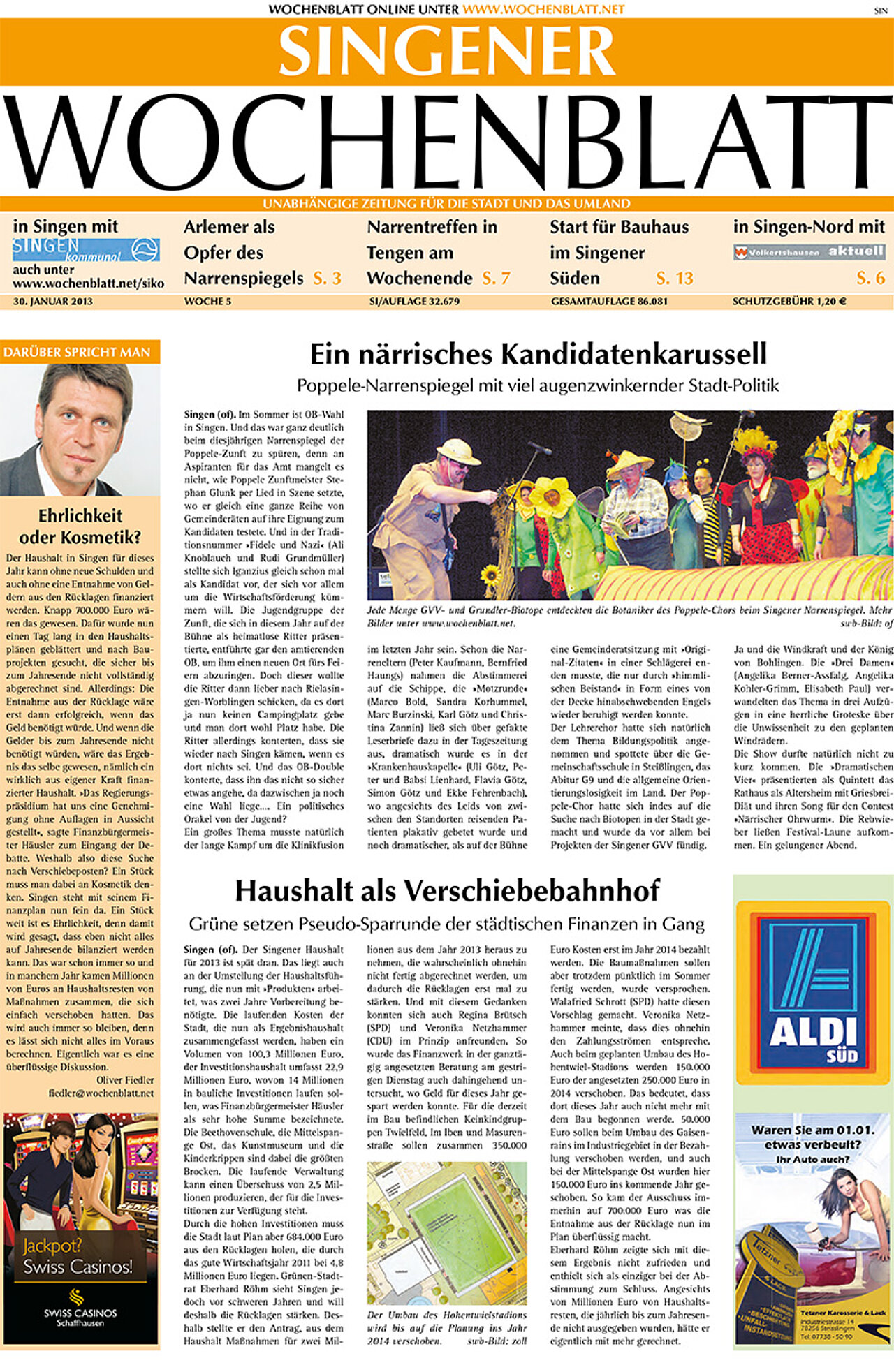 Ausgabe 05 vom 30. Januar 2013