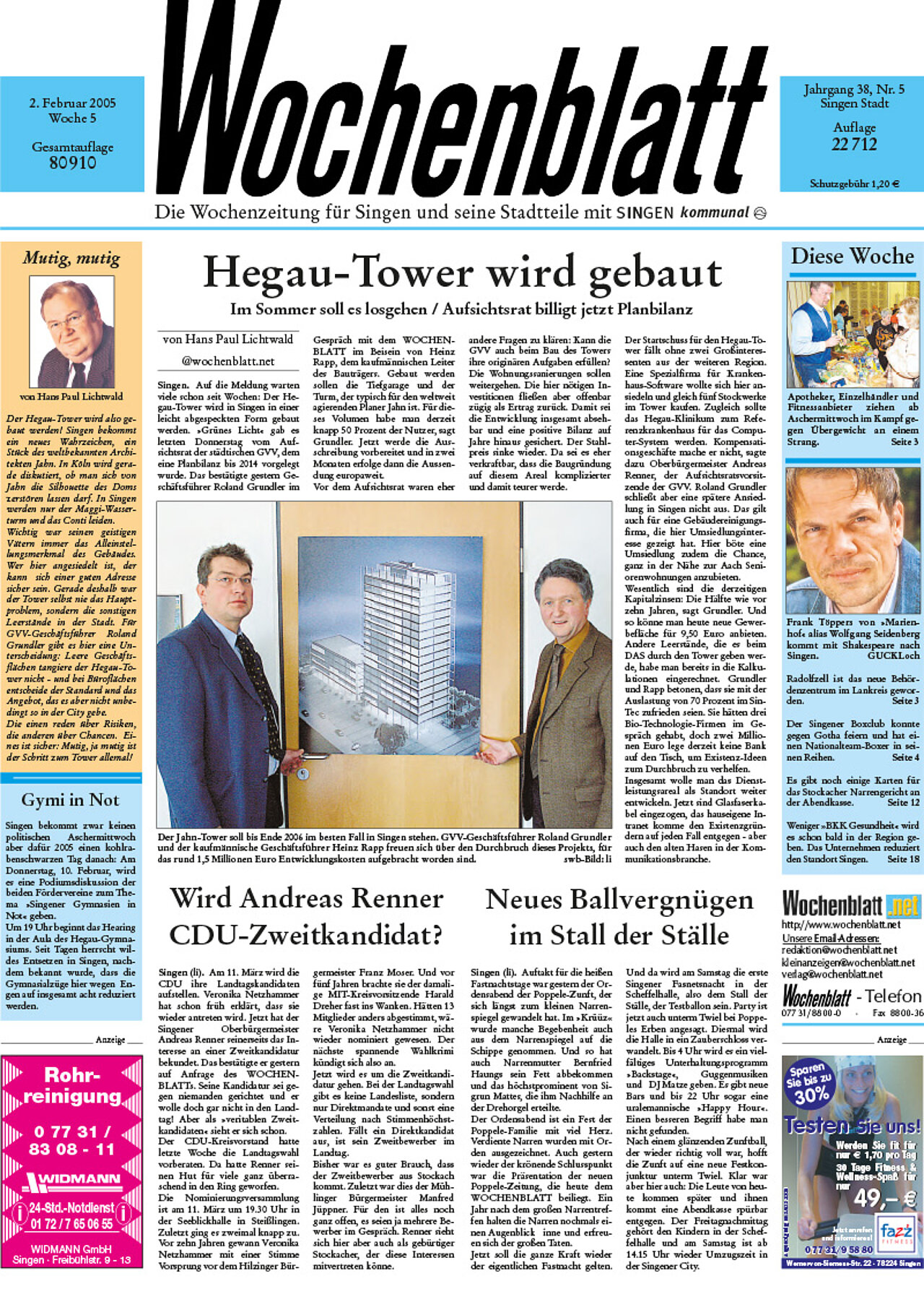 Ausgabe 05 vom 02. Februar 2005