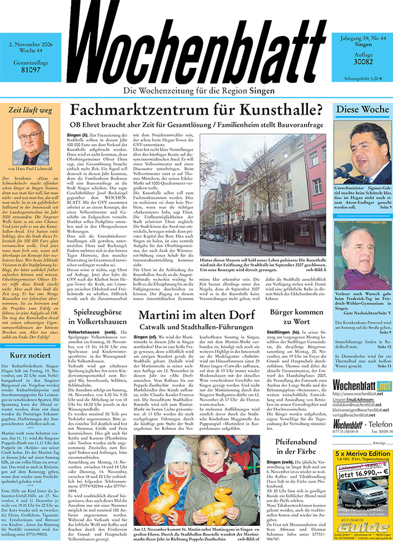 Ausgabe 44 vom 02. November 2006