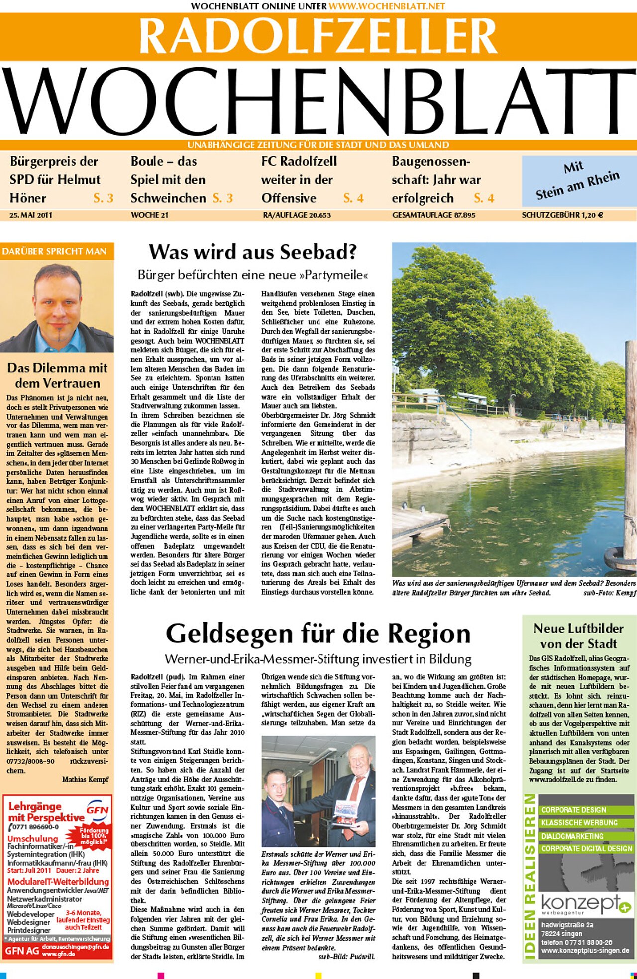 Ausgabe 21 vom 25. Mai 2011
