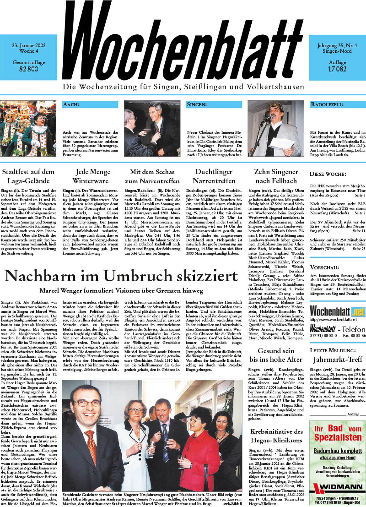 Ausgabe 04 vom 23. Januar 2002