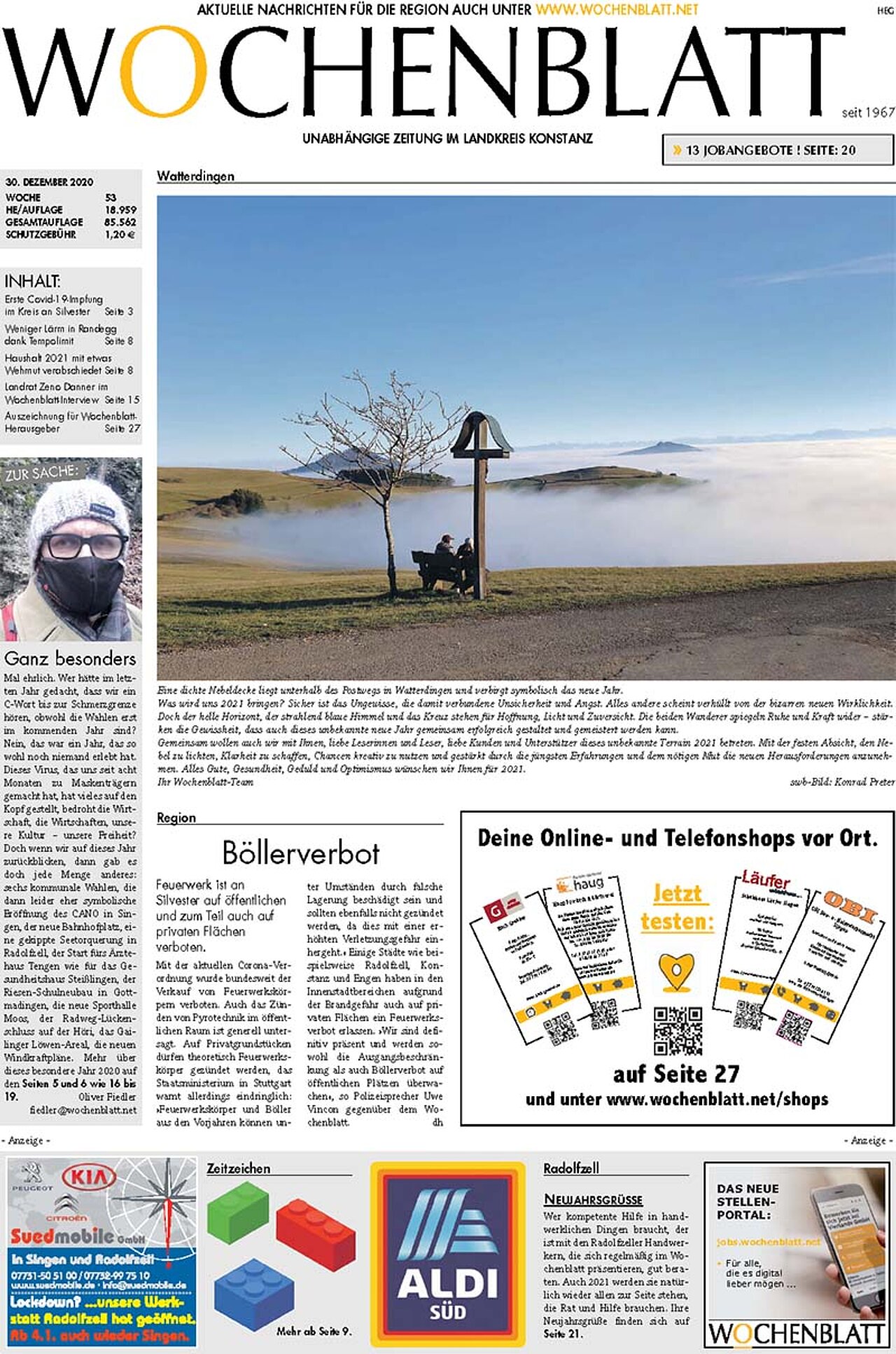 Ausgabe 53 vom 30. Dezember 2020