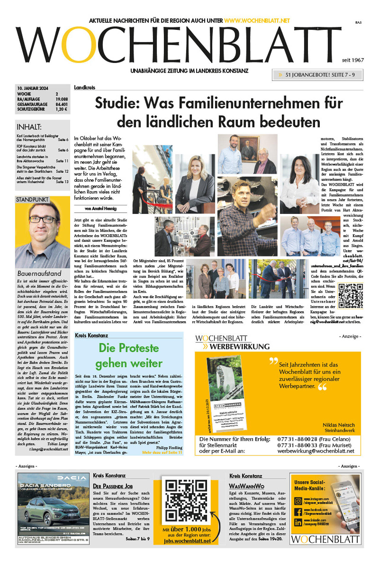 Ausgabe 2 vom 10. Januar 2024