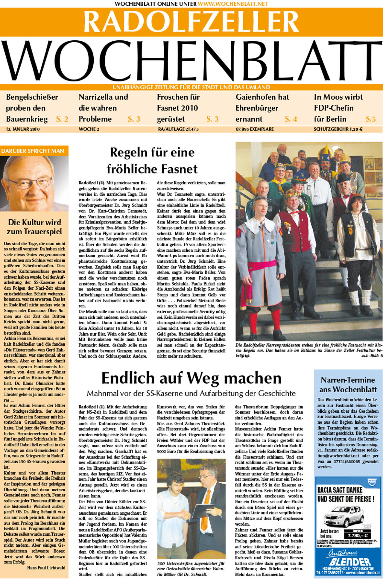 Ausgabe 02 vom 13. Januar 2010