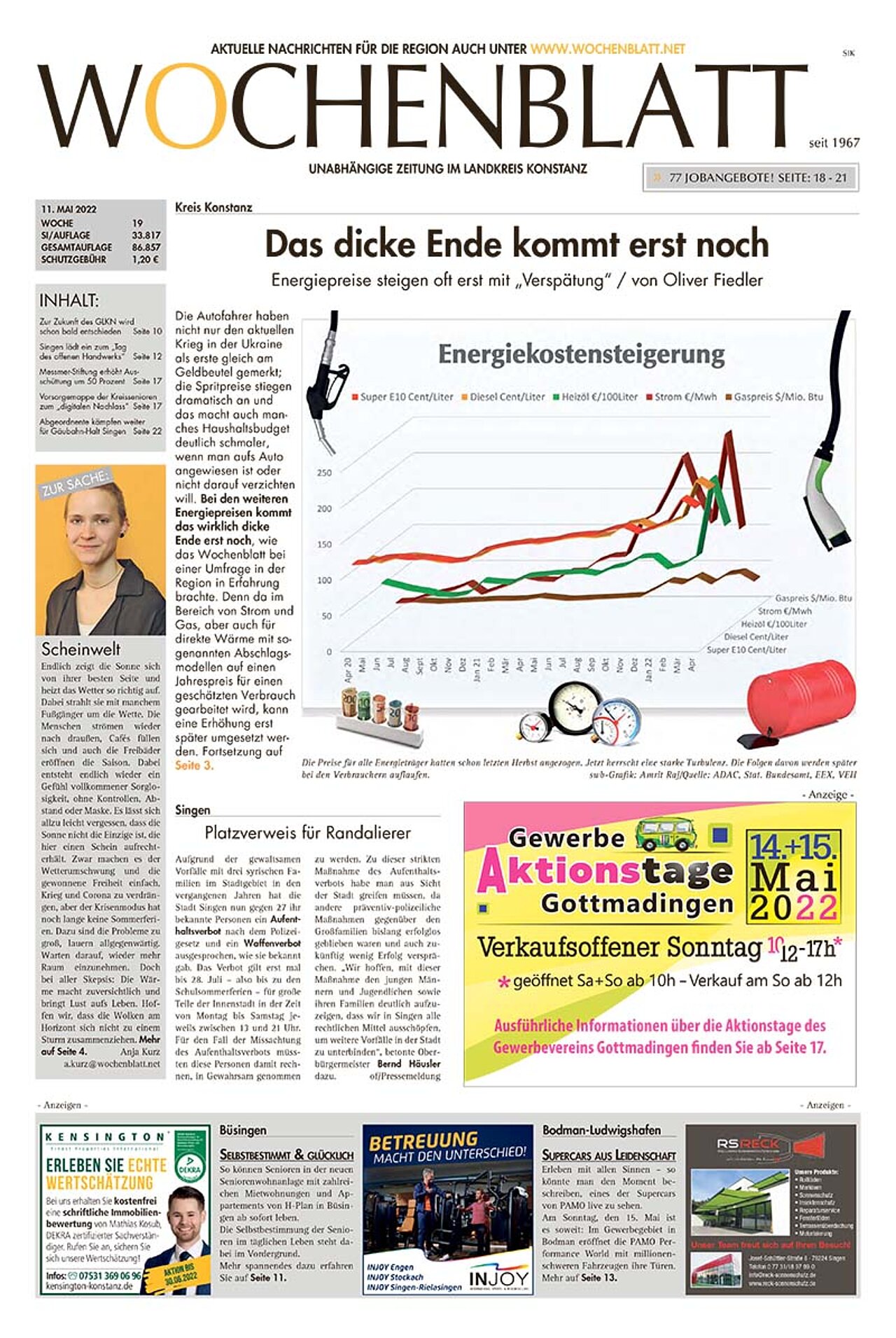 Ausgabe 19 vom 11. Mai 2022