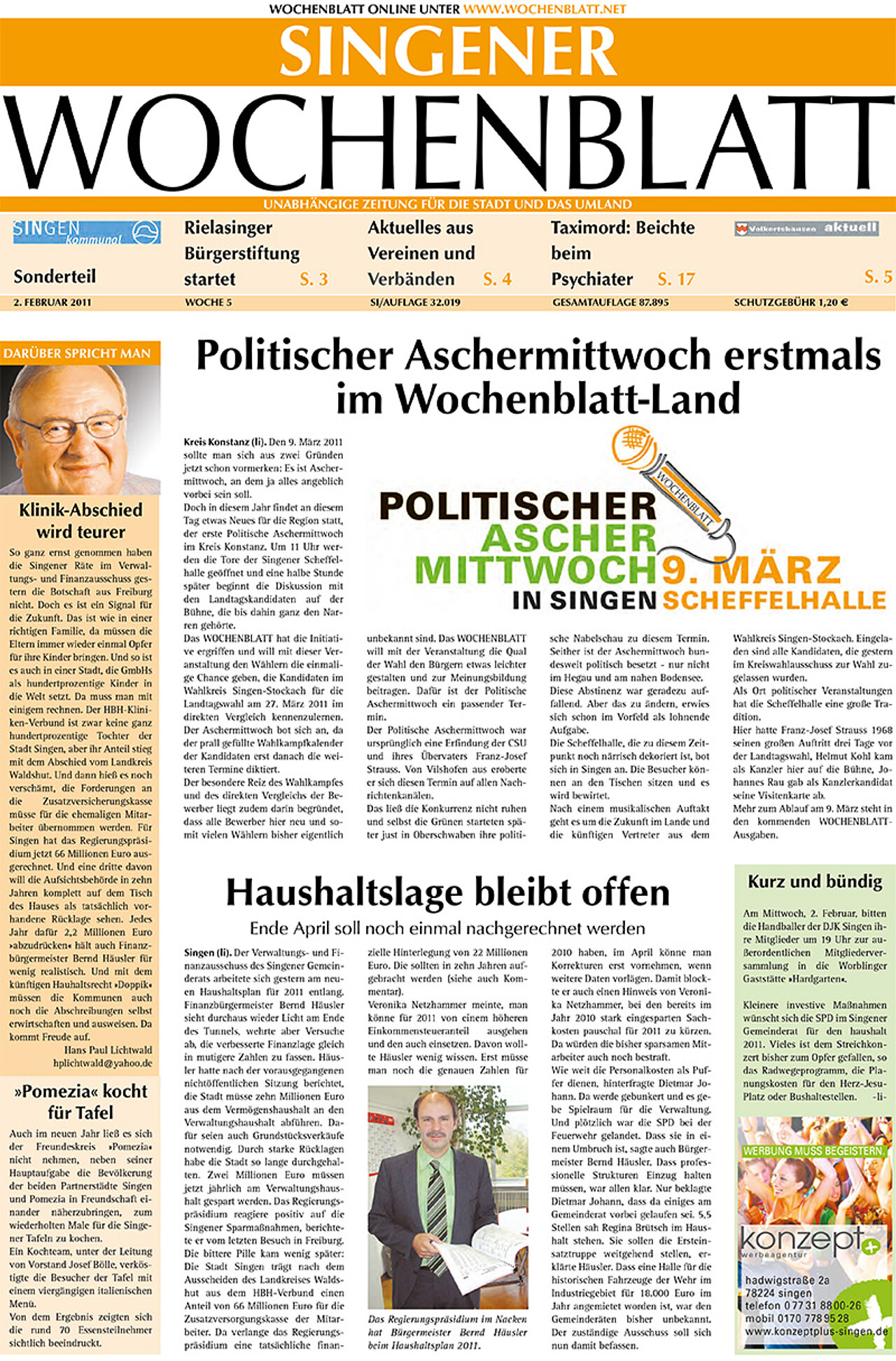 Ausgabe 05 vom 02. Februar 2011