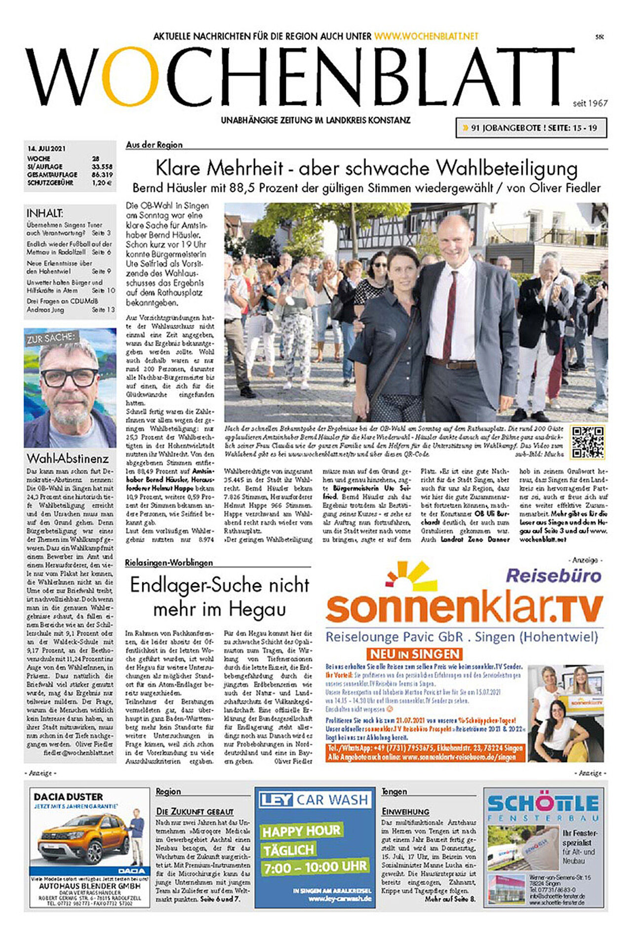 Ausgabe 28 vom 14. Juli 2021