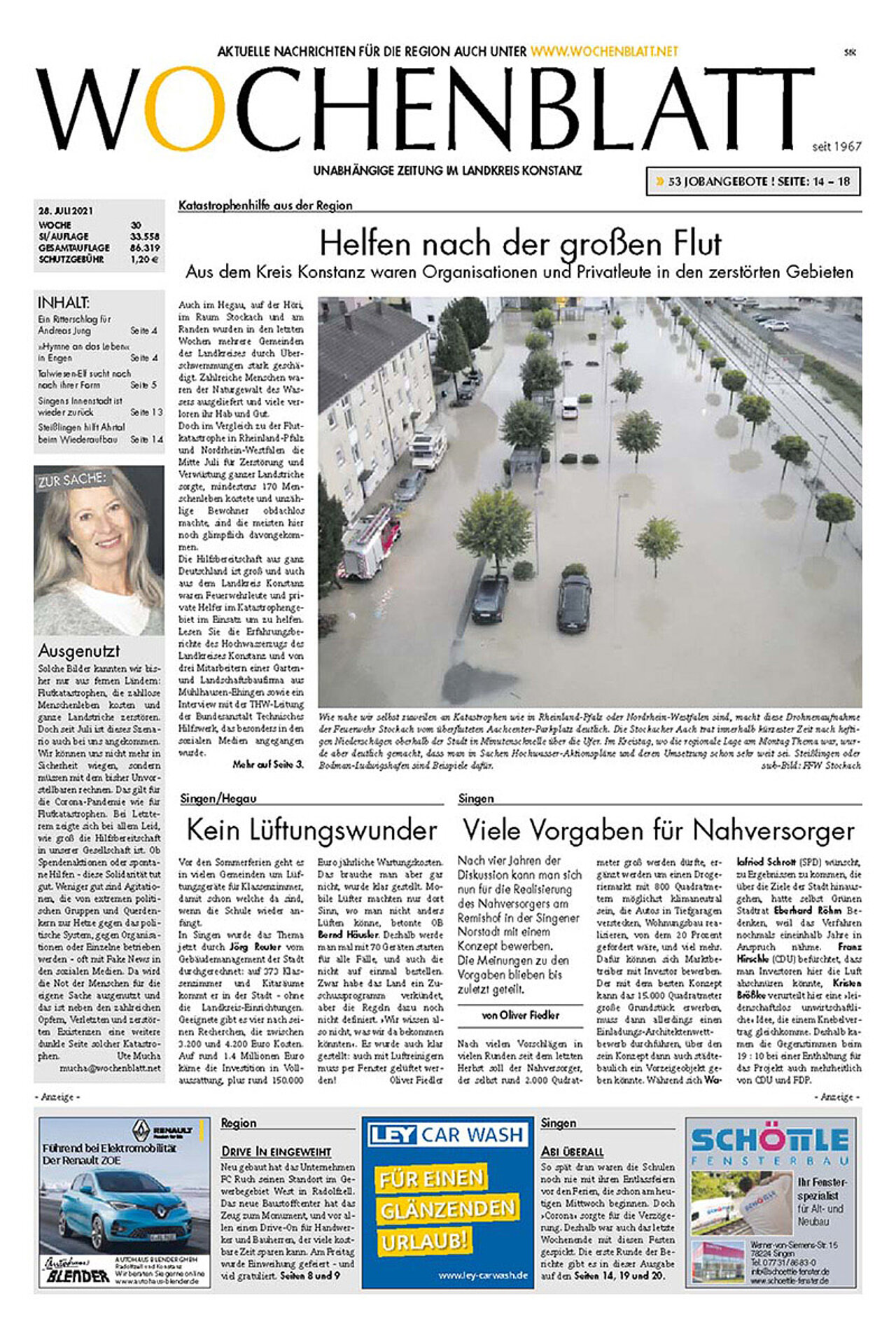 Ausgabe 30 vom 28. Juli 2021