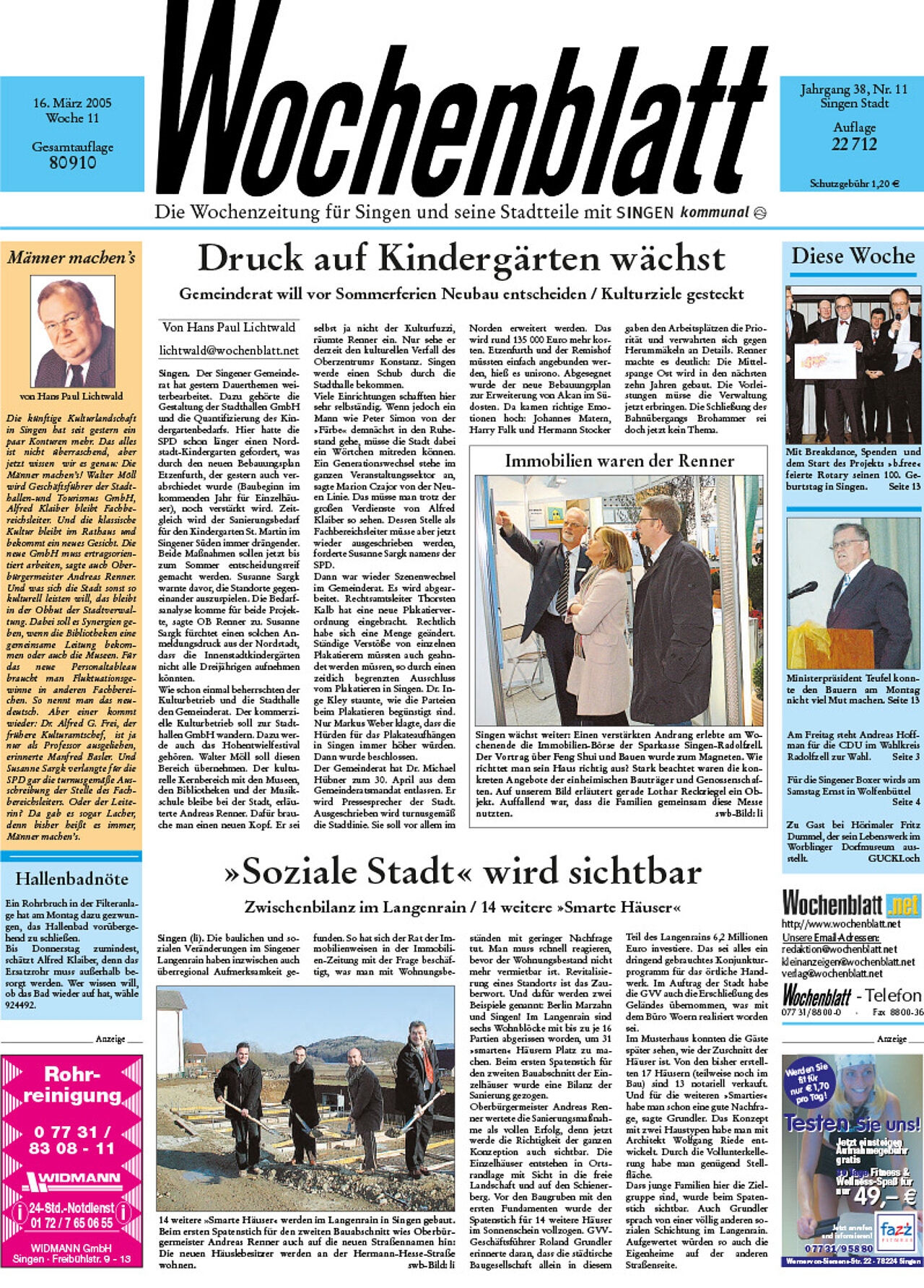 Ausgabe 11 vom 16. März 2005