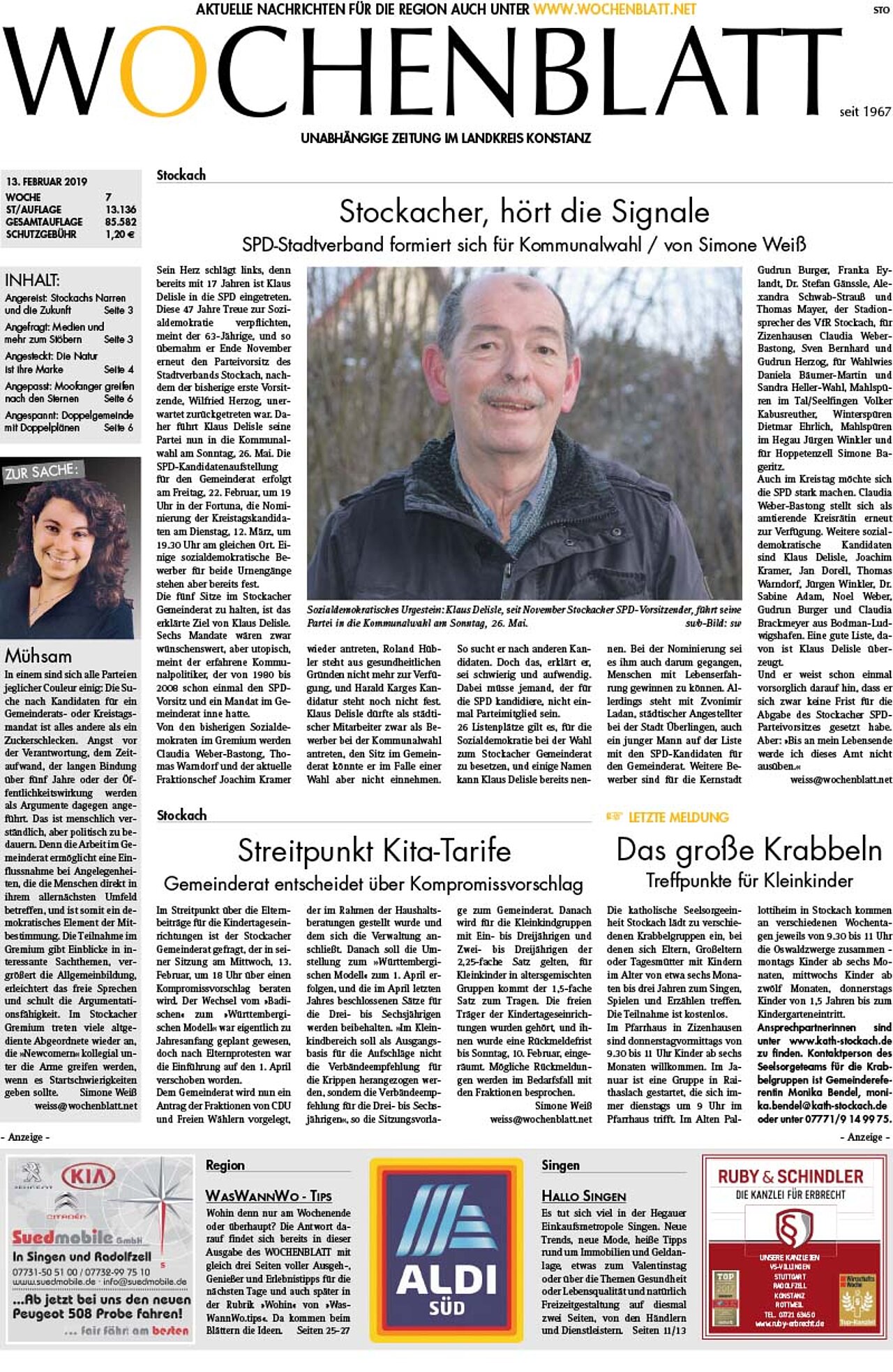Ausgabe 07 vom 13. Februar 2019