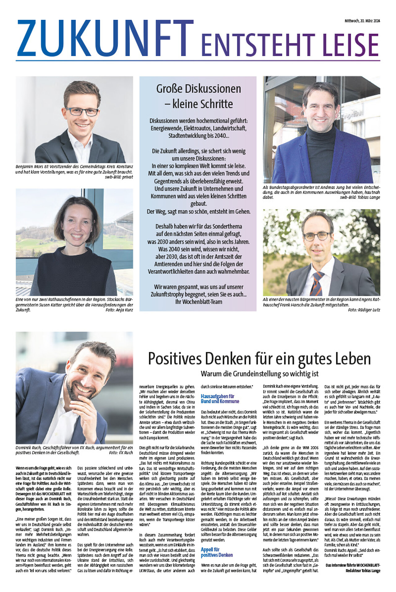 Sonderausgabe vom 20. März 2024