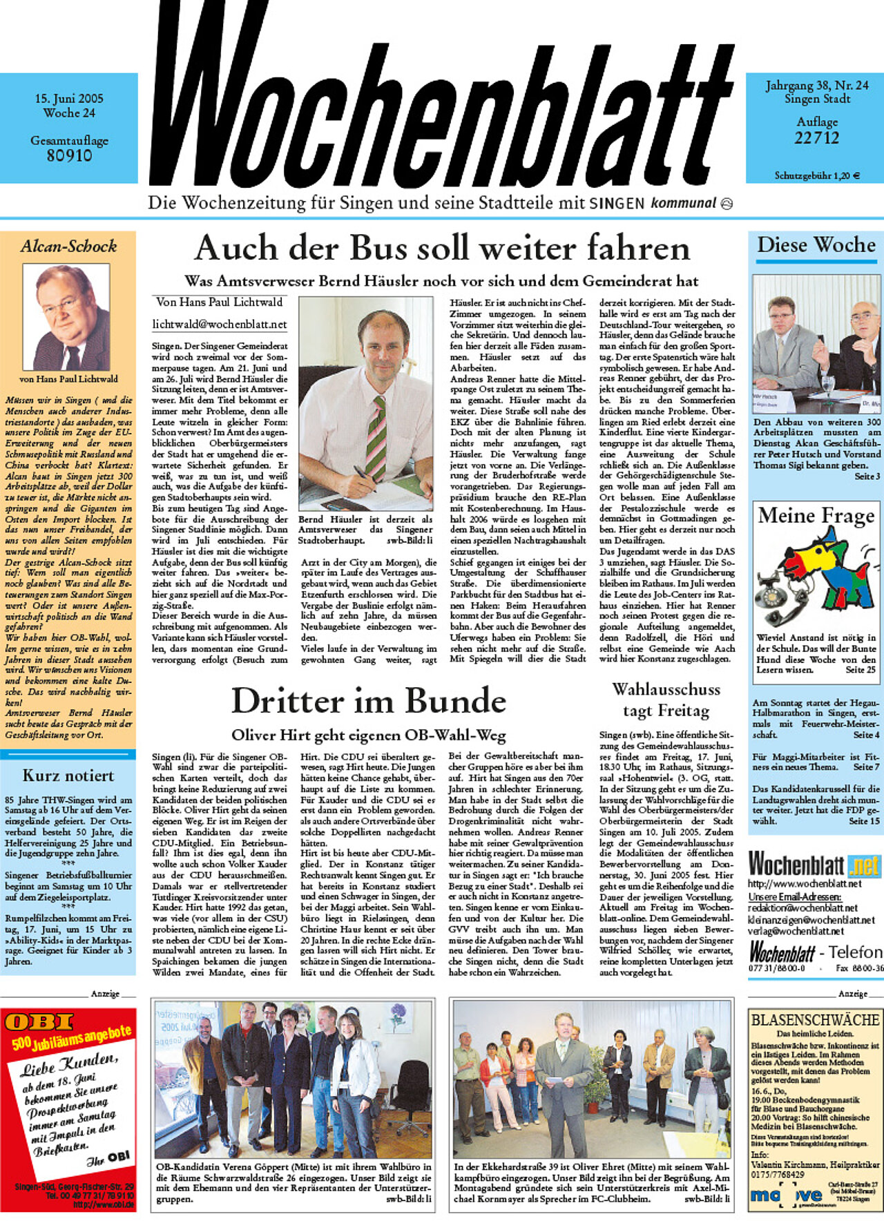 Ausgabe 24 vom 15. Juni 2005