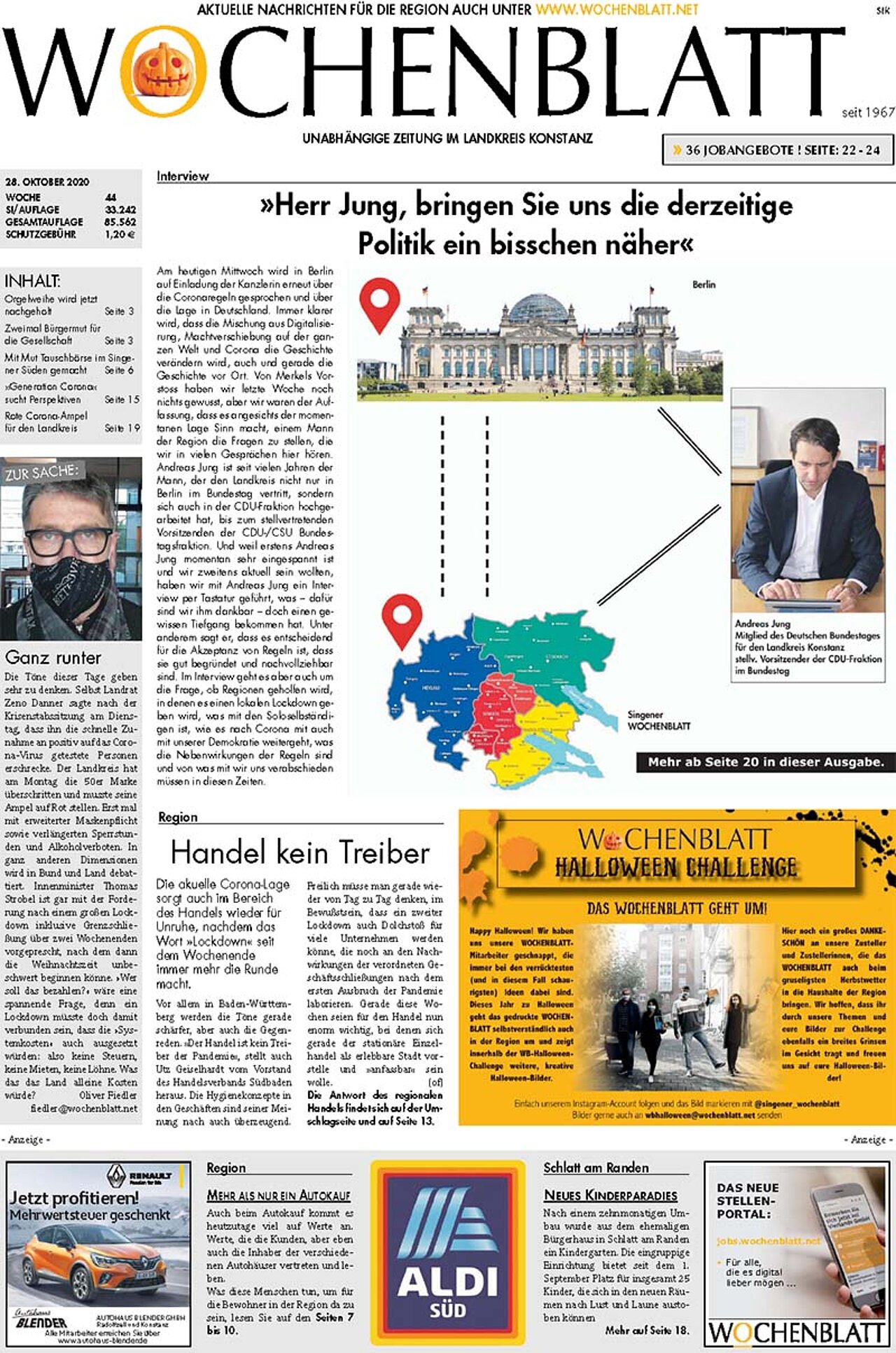Ausgabe 44 vom 28. Oktober 2020