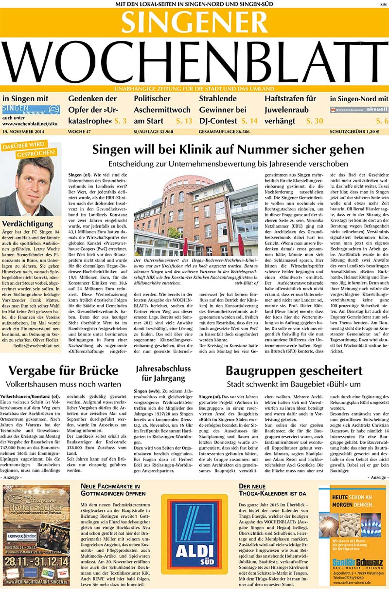 Ausgabe 47 vom 19. November 2014