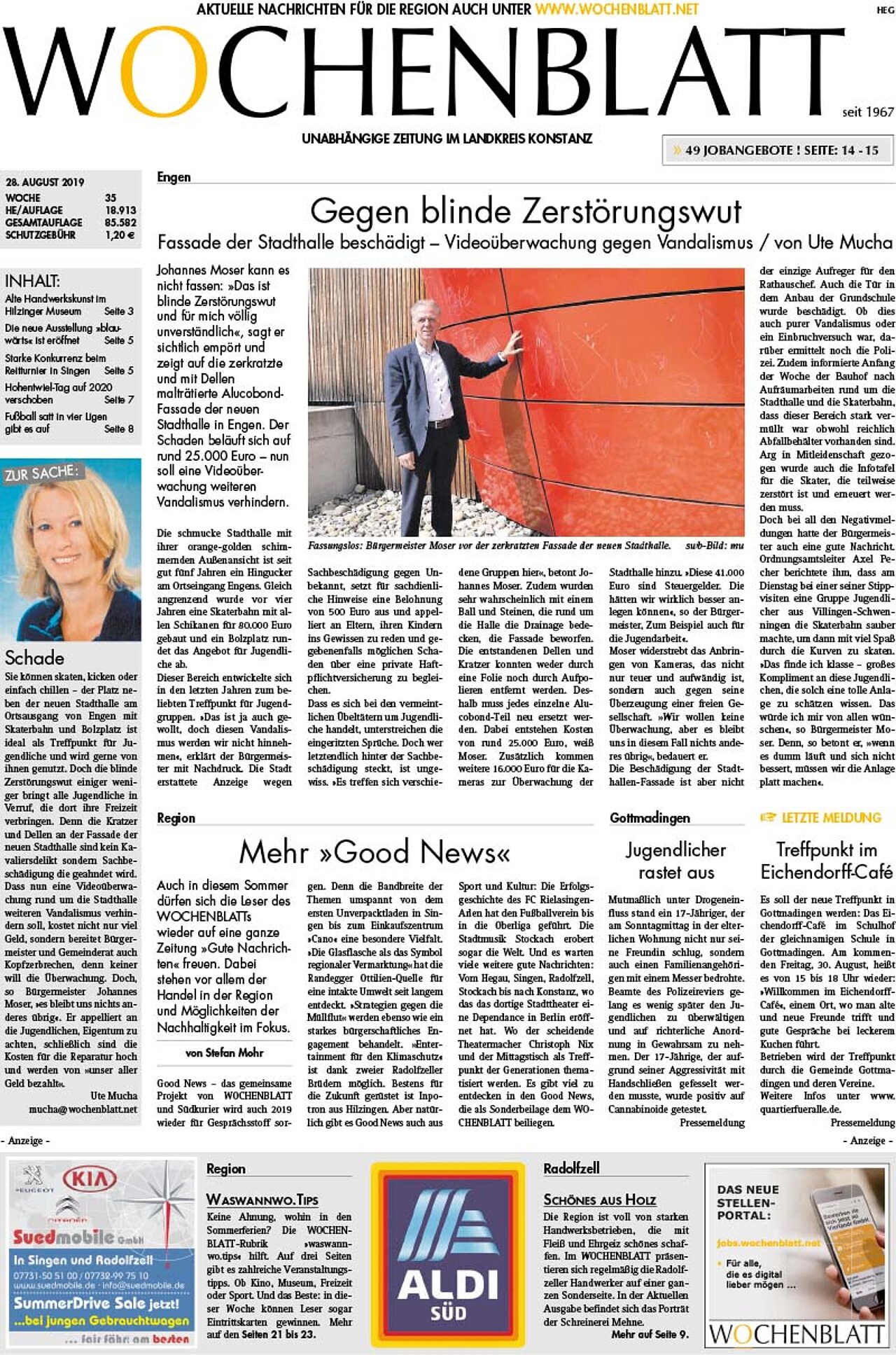 Ausgabe 35 vom 28. August 2019
