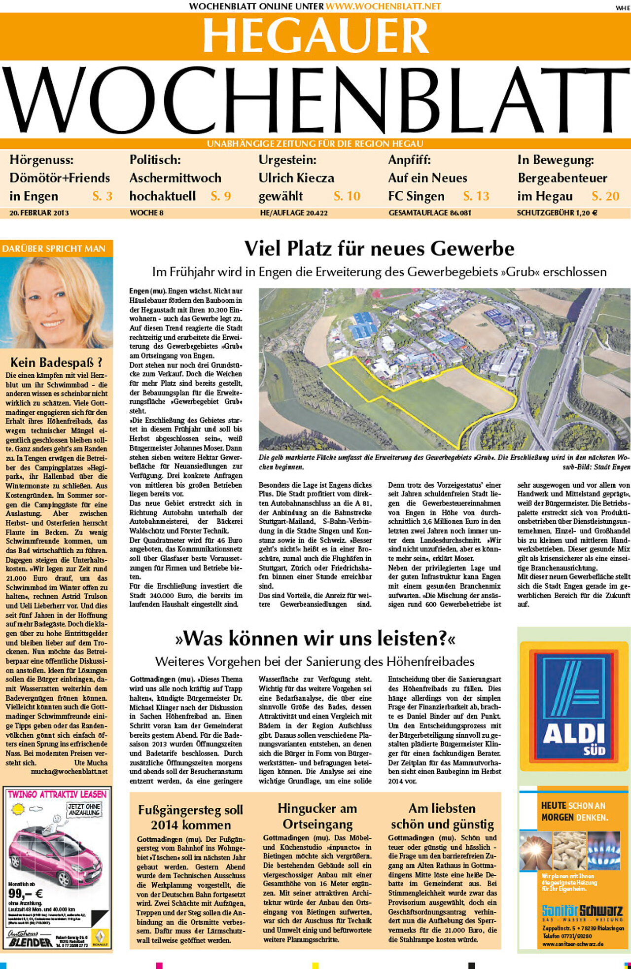 Ausgabe 08 vom 20. Februar 2013